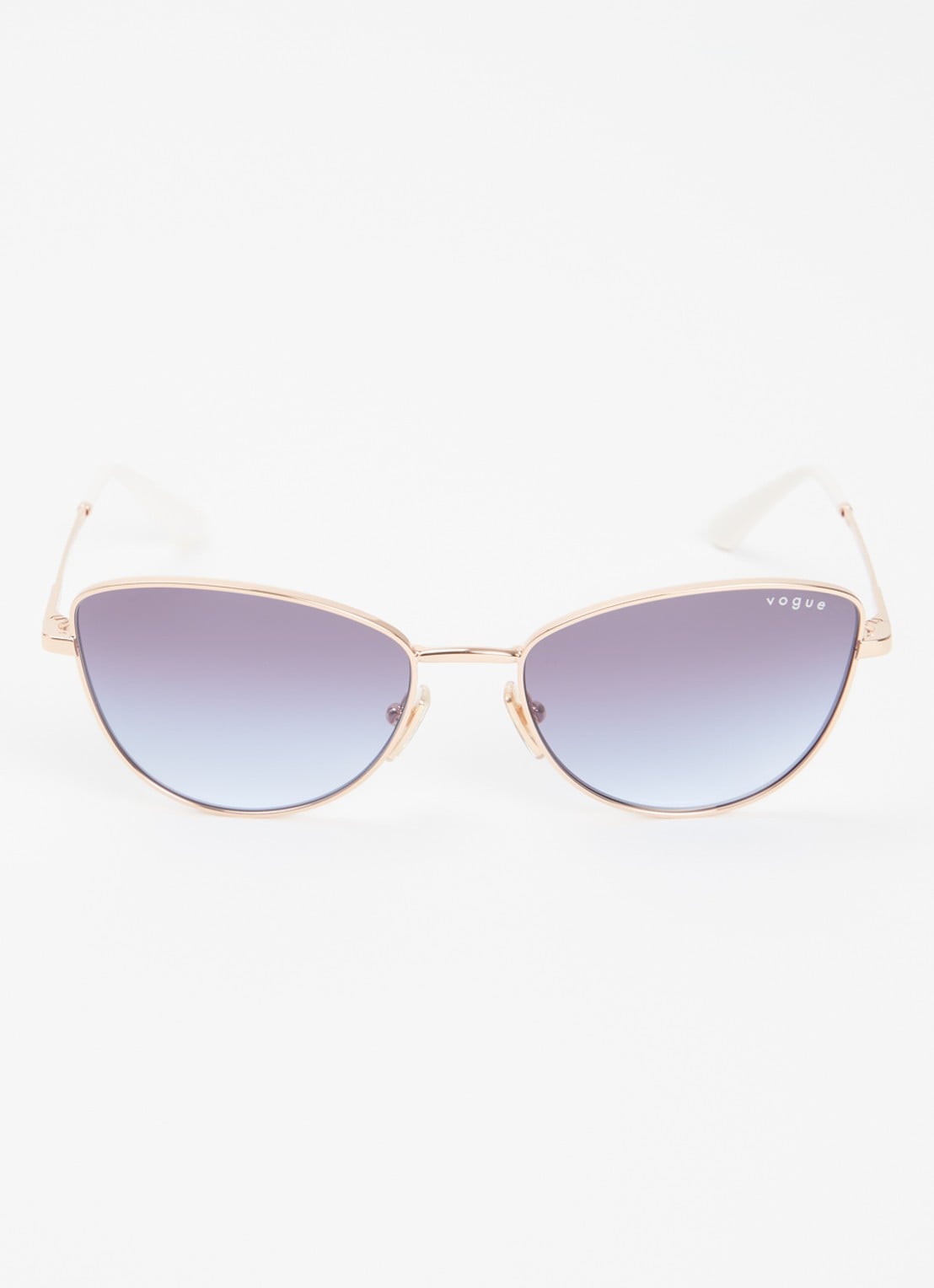 VOGUE Cat Eye zonnebril VO4324S - detail 2 roségoud