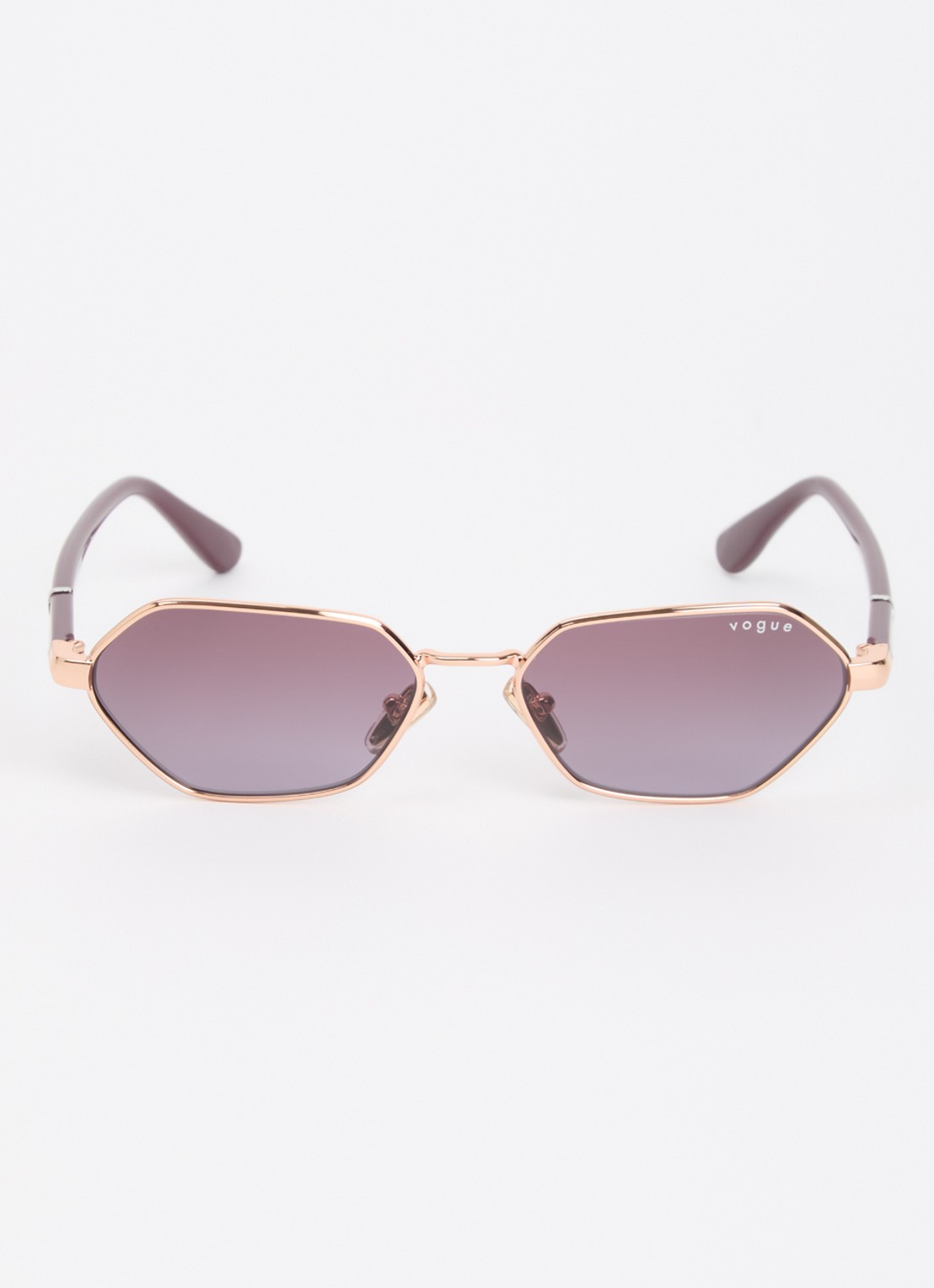 VOGUE Cat Eye zonnebril VO4349S - detail 2 roségoud