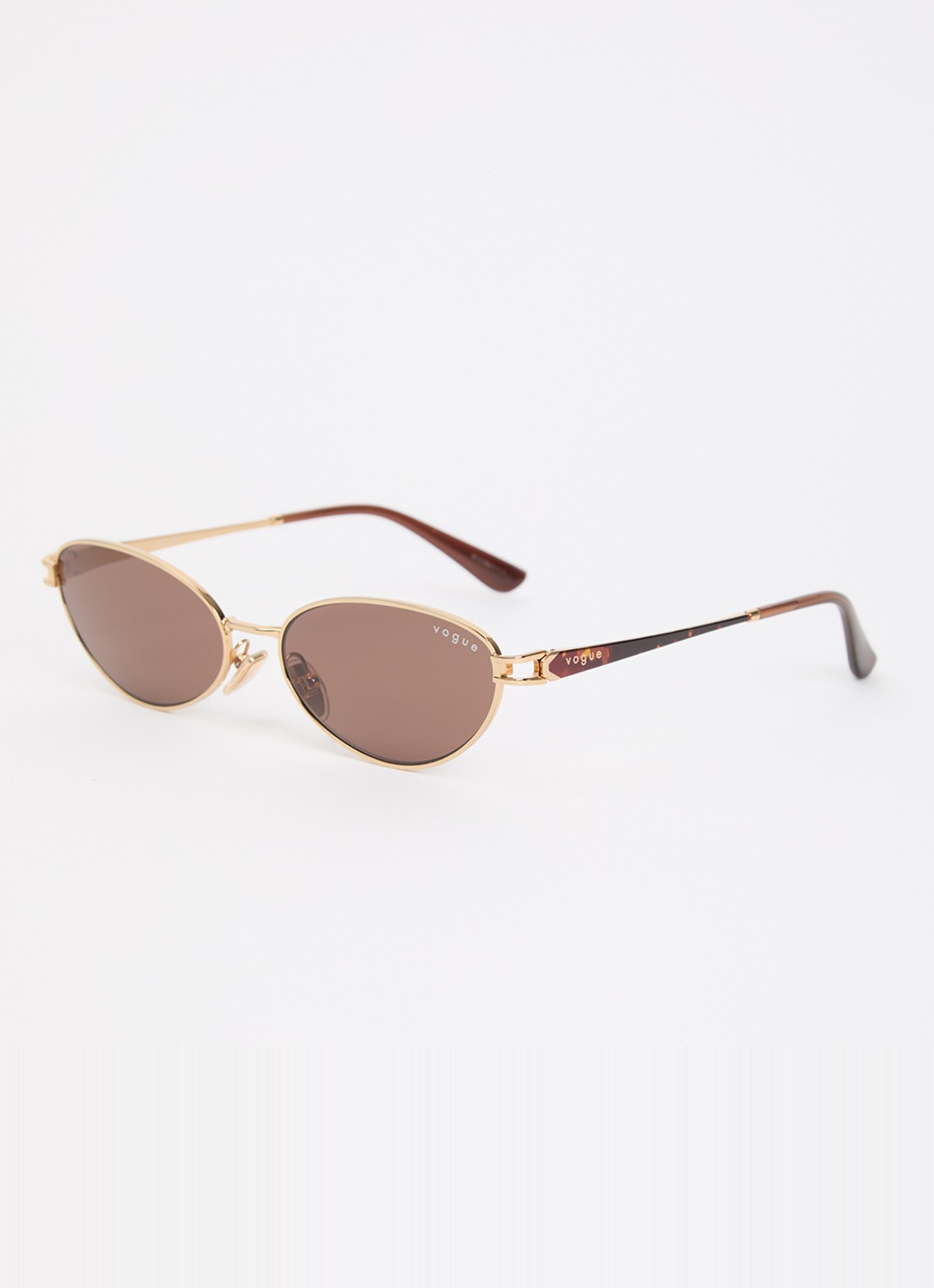 VOGUE Cat Eye zonnebril VO4369S - voorkant goud