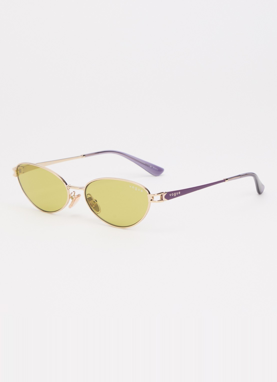 VOGUE Cat Eye zonnebril VO4369S - voorkant goud