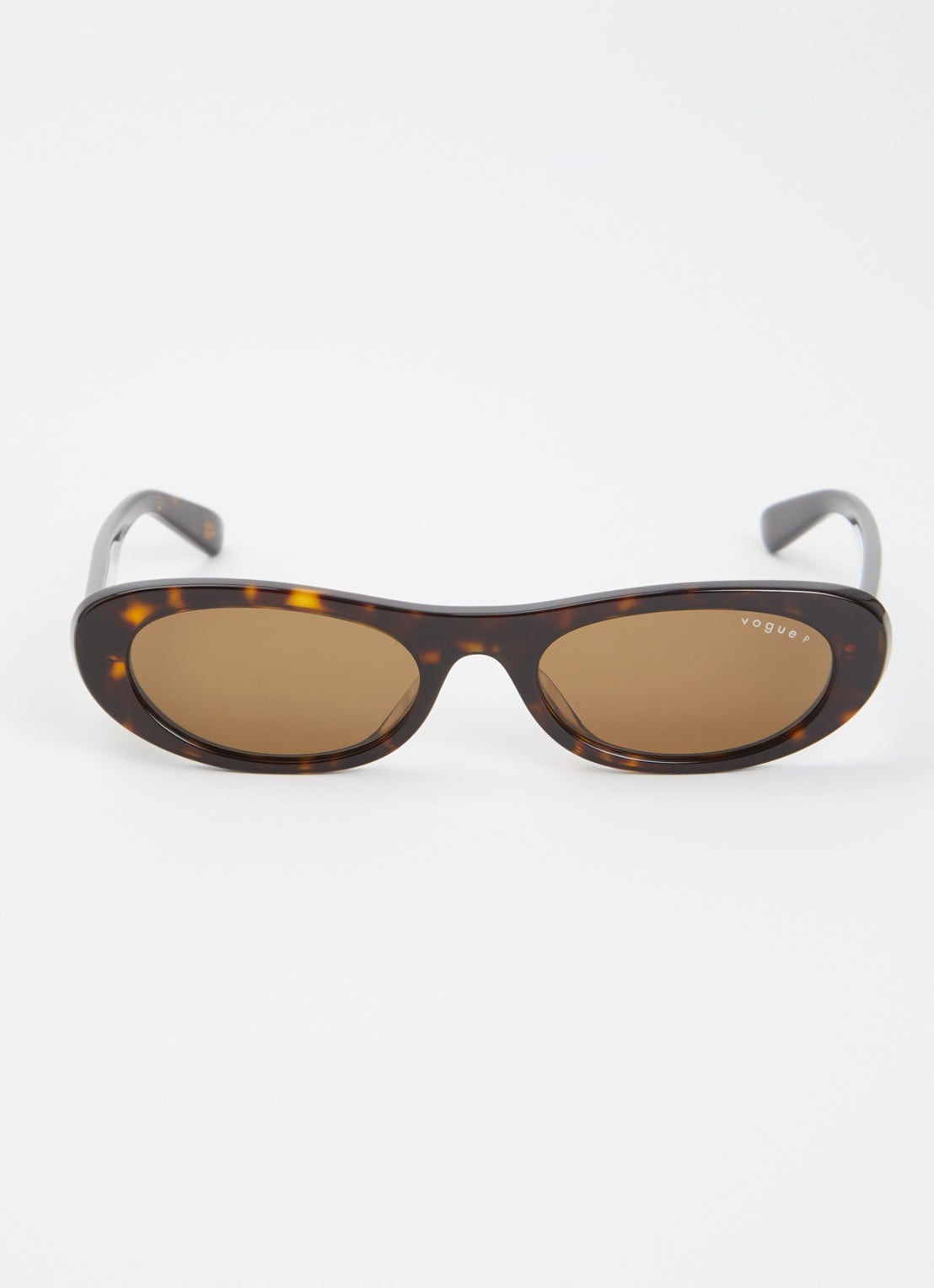 VOGUE Cat Eye zonnebril VO5695SU - detail 2 donkerbruin