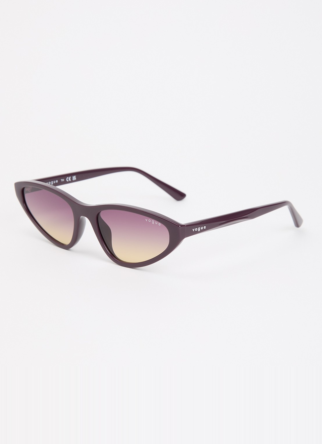 VOGUE Cat Eye zonnebril VO5726SU - voorkant paars