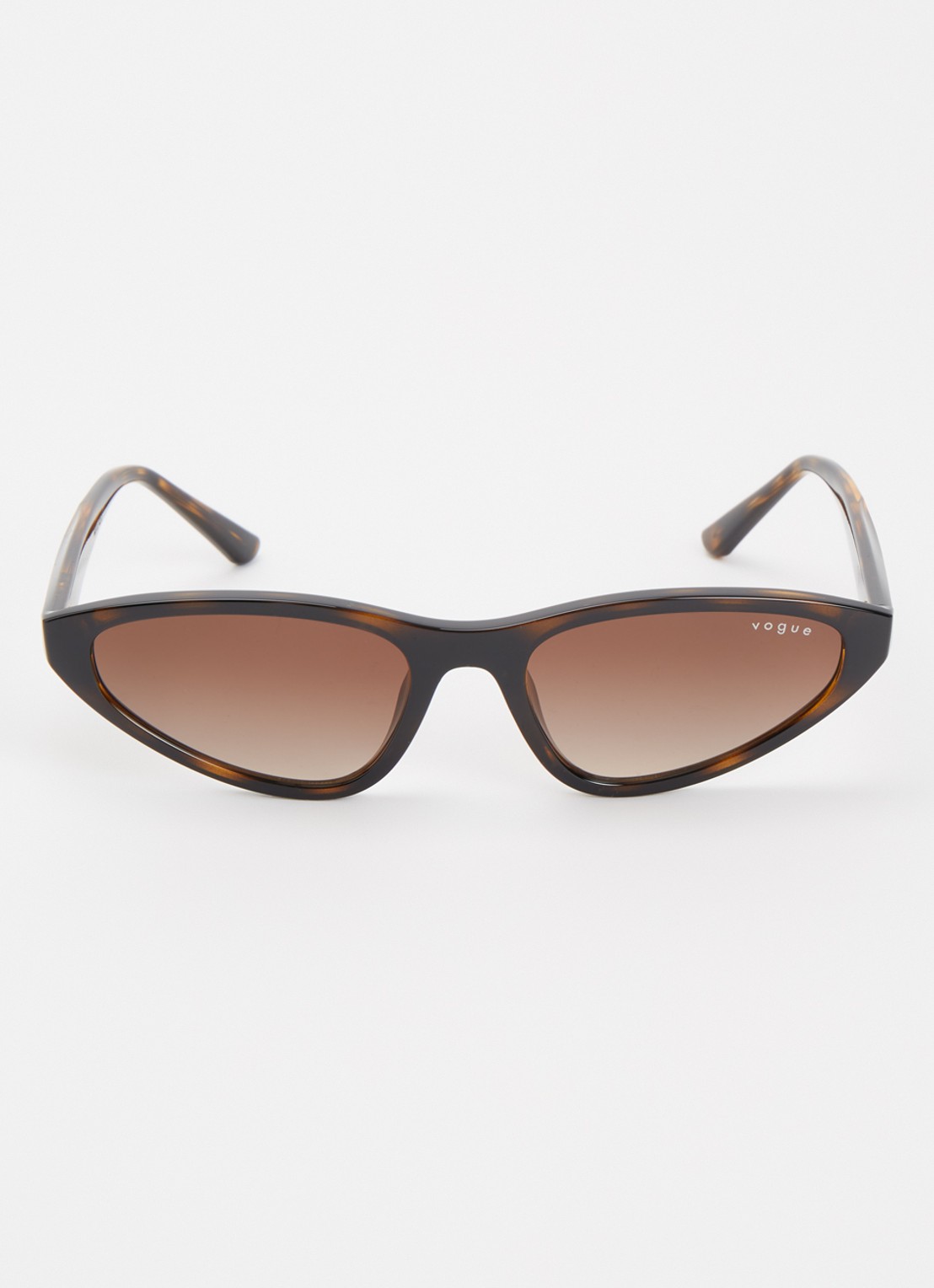 VOGUE Cat Eye zonnebril VO5726SU - detail donkerbruin