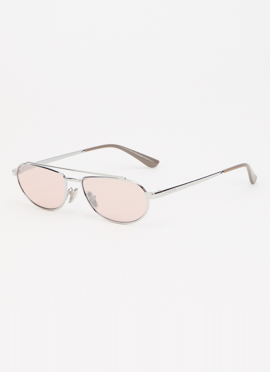 VOGUE Piloten zonnebril VO4371S - voorkant 3 zilver