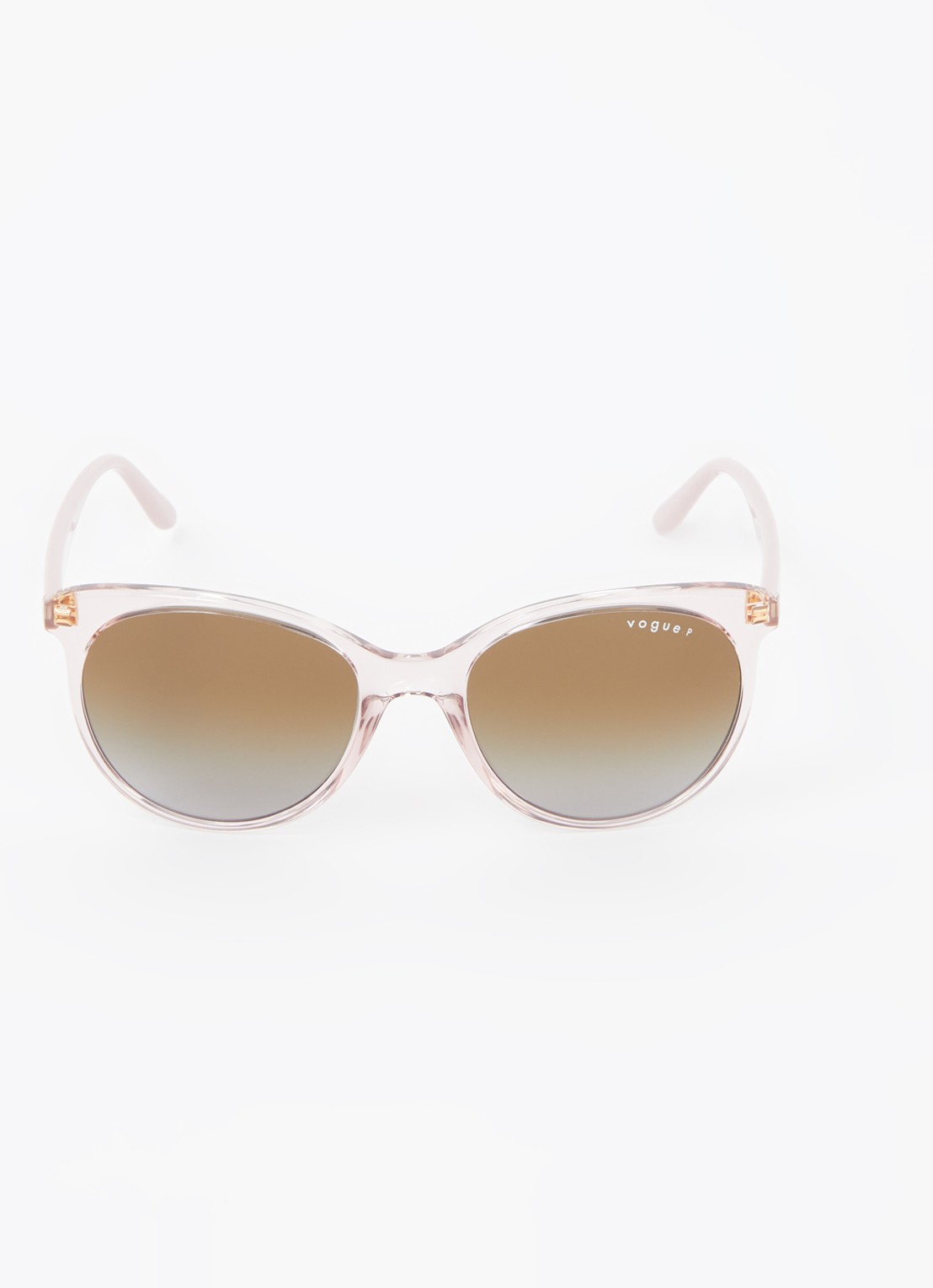 Vogue Retro zonnebril gepolariseerd V05453S - voorkant 4 lichtroze