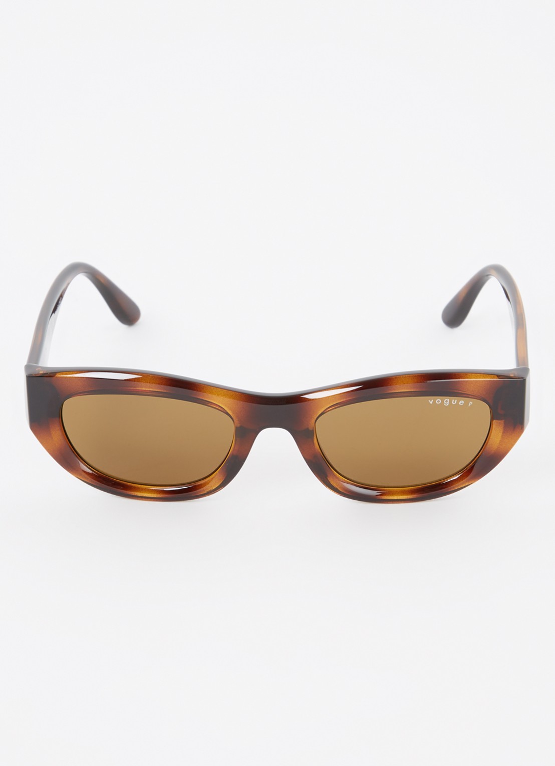 VOGUE Retro zonnebril gepolariseerd VO5616S - detail bruin