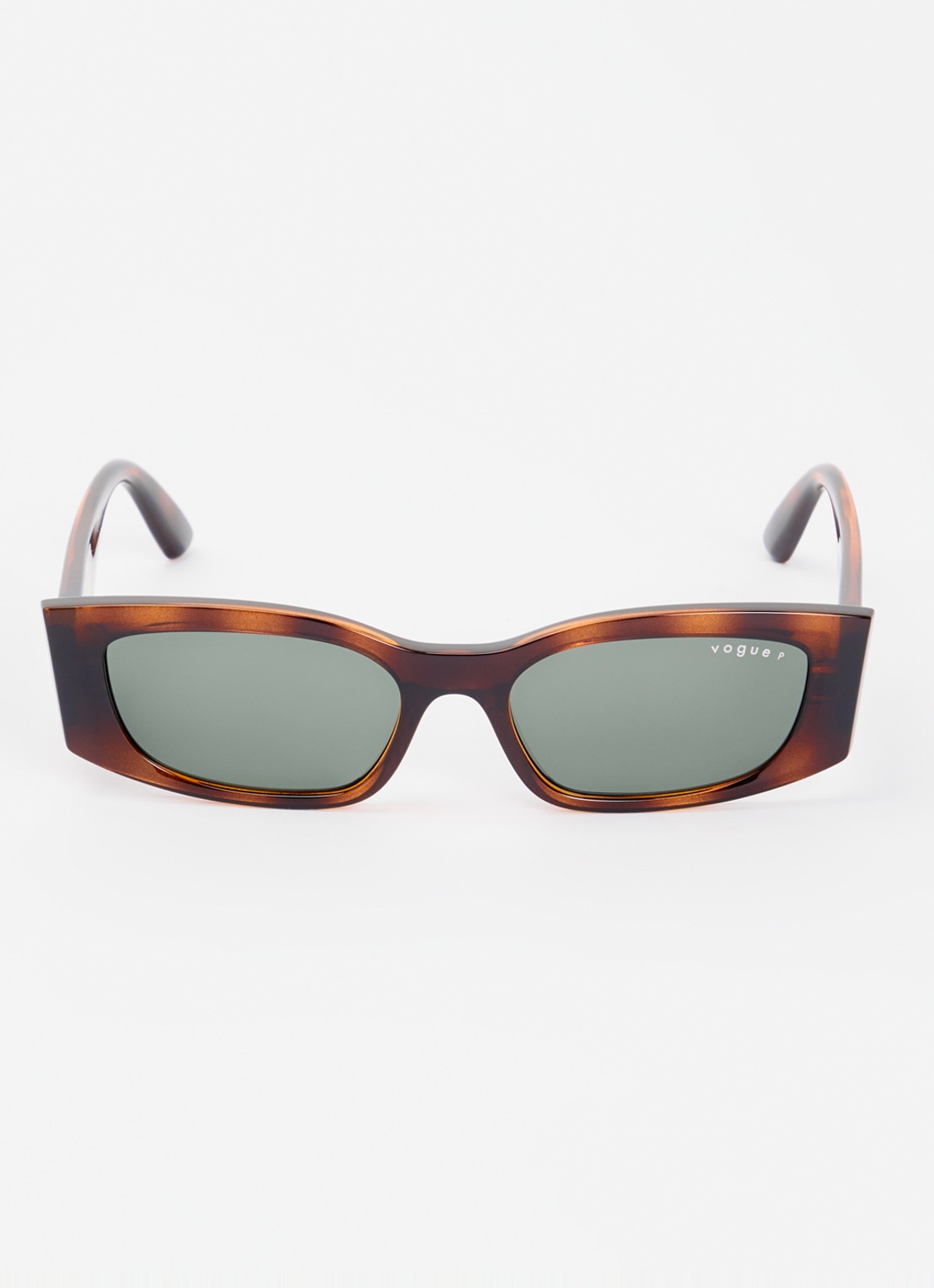 VOGUE Retro zonnebril gepolariseerd VO5655SU - detail 2 donkerbruin