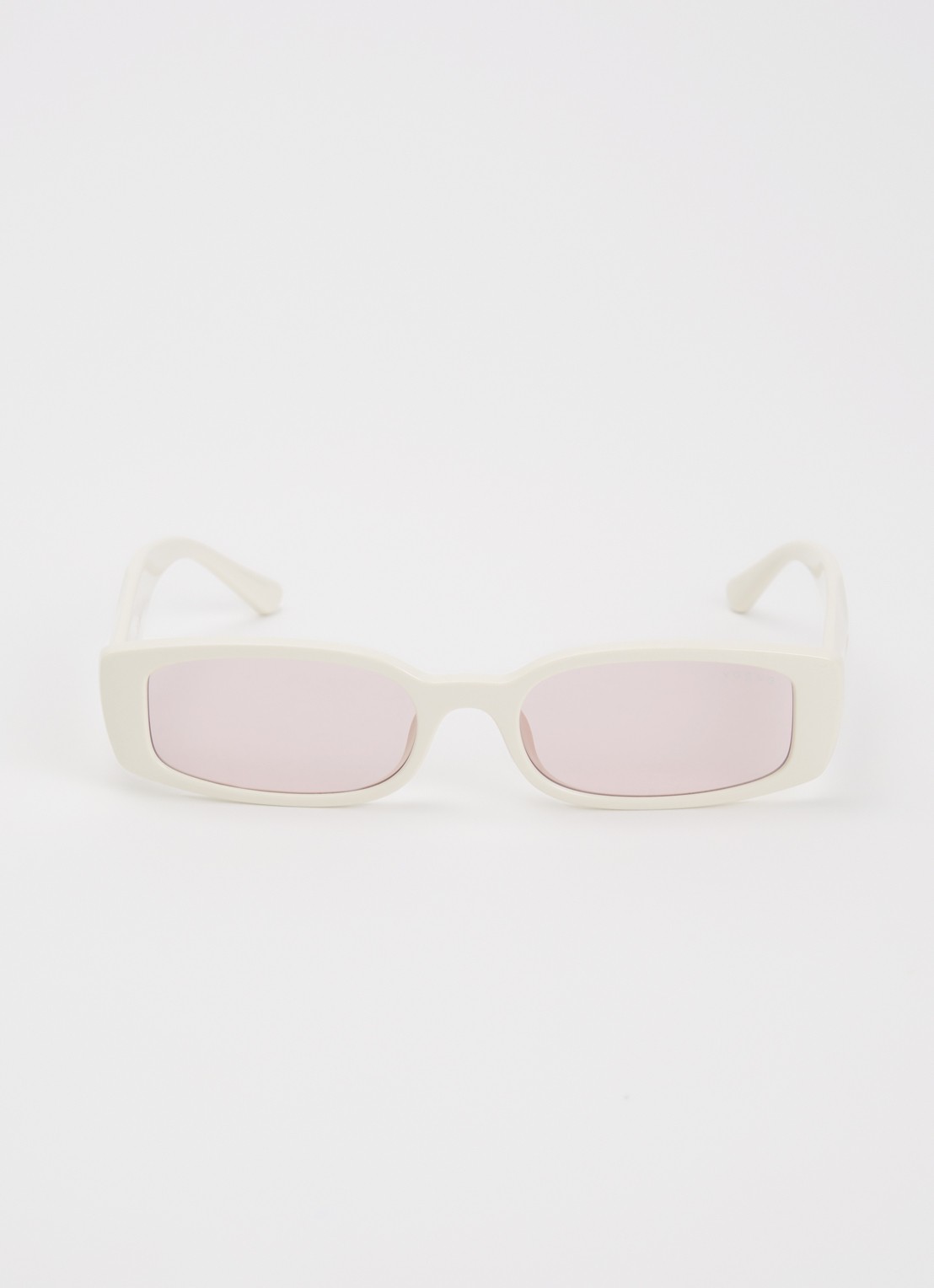VOGUE Retro zonnebril V05725SU - detail 2 creme