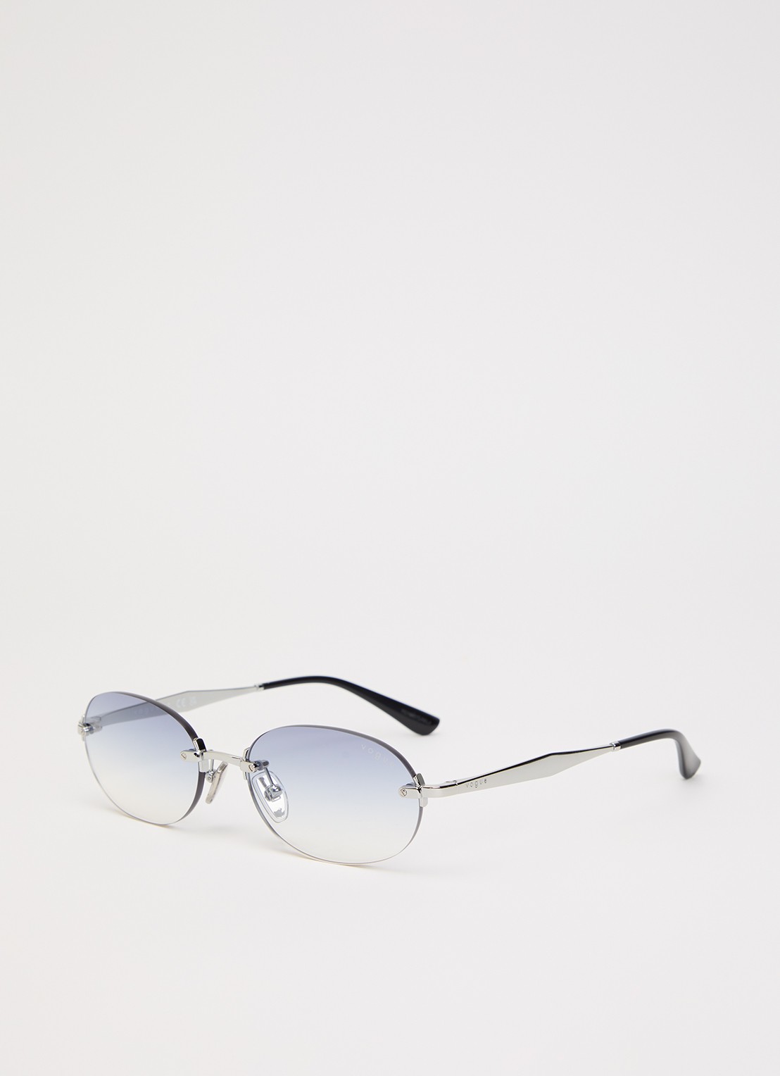 VOGUE Retro zonnebril VO4342S - voorkant 4 zilver