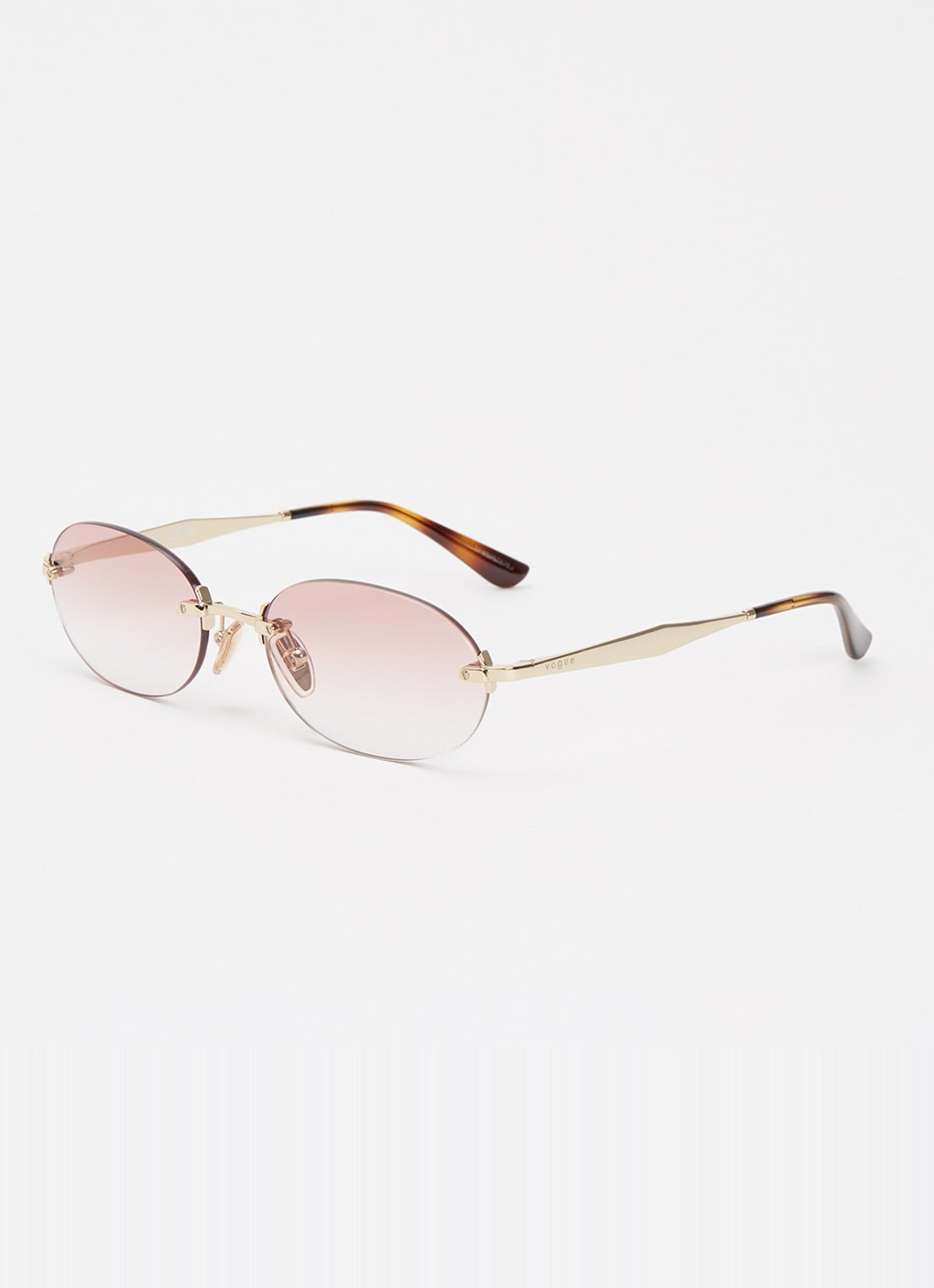 VOGUE Retro zonnebril VO4342S - voorkant 4 goud