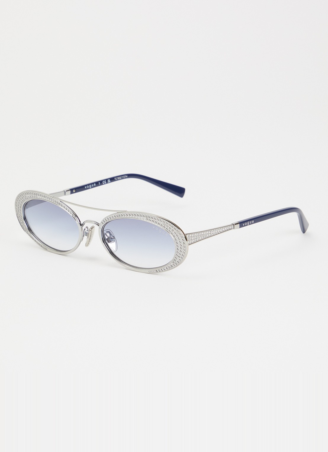 VOGUE Retro zonnebril VO4348SB - voorkant 4 zilver