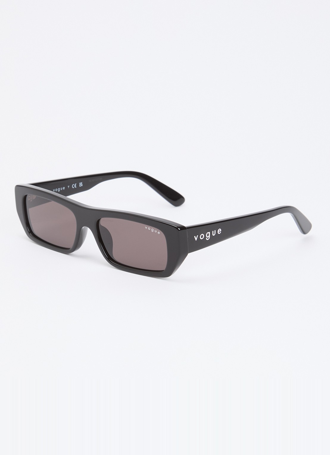 VOGUE Retro zonnebril VO5657SU - voorkant 4 zwart