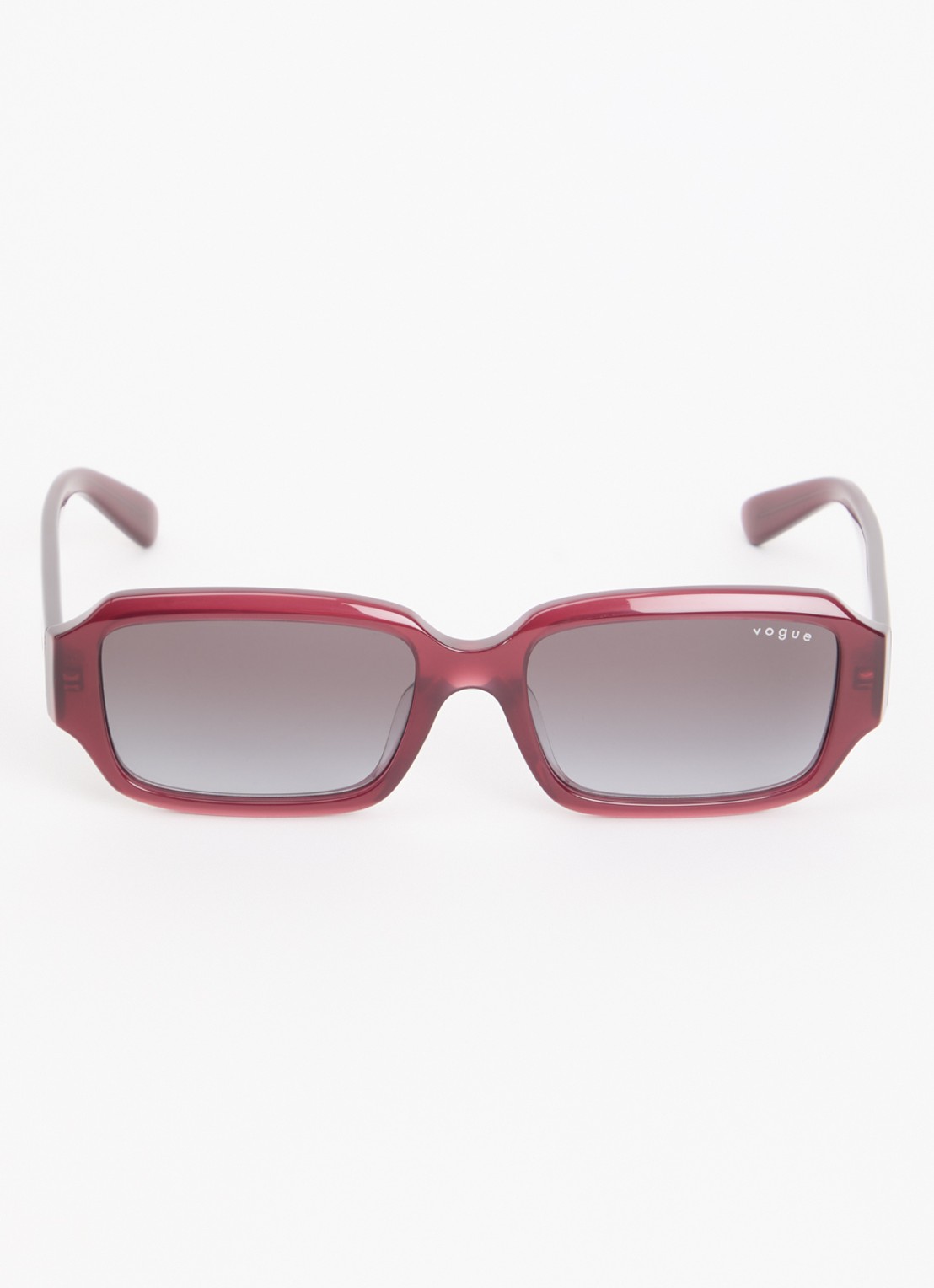 VOGUE Retro zonnebril VO5693SU - detail bordeauxrood
