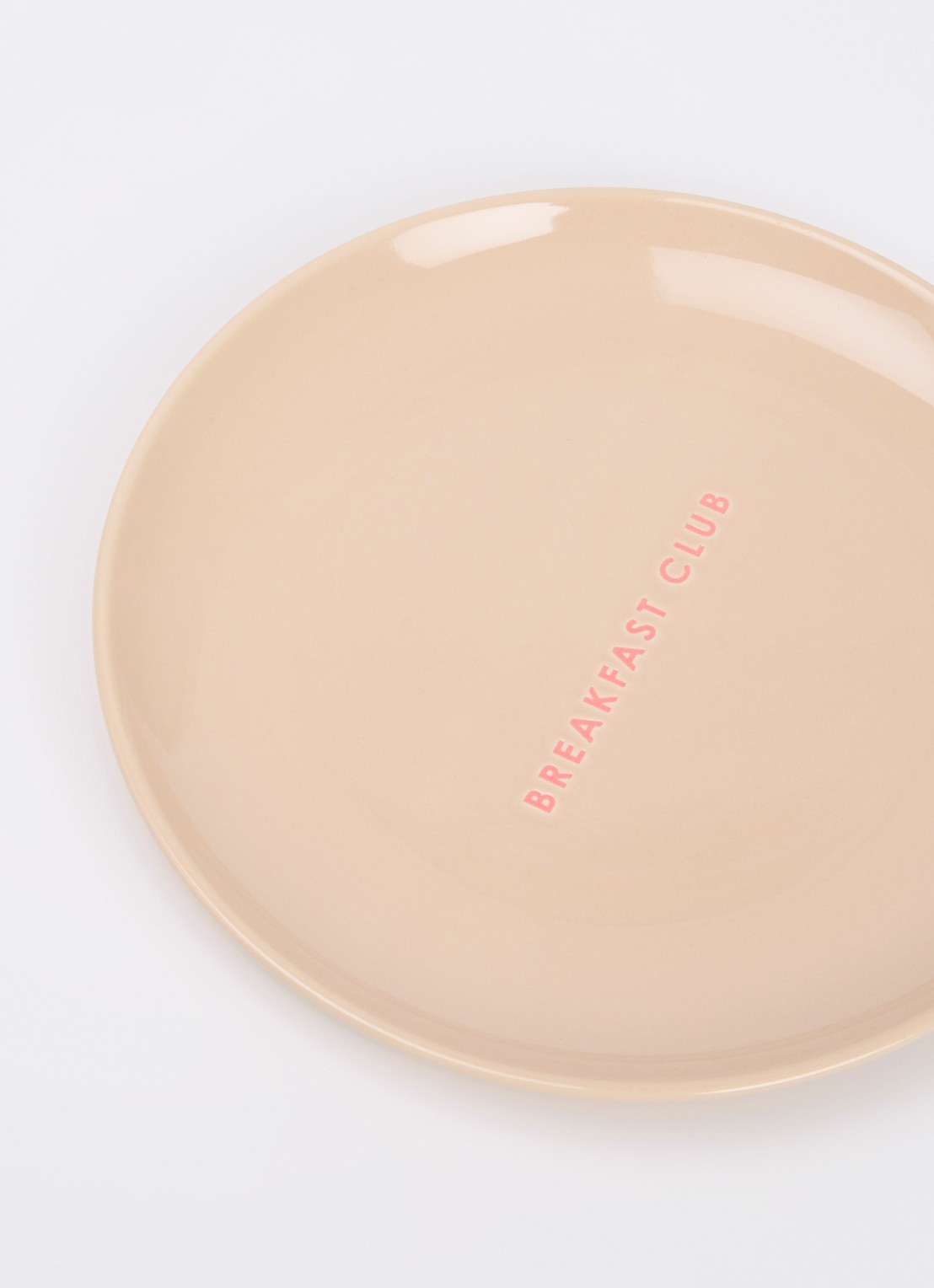 Vondels Breakfast Club ontbijtbord 22 cm - detail 3 beige