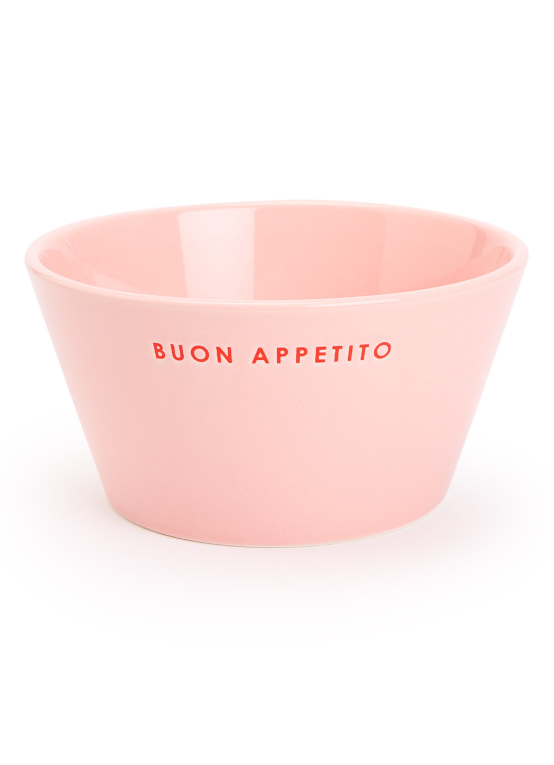 Vondels Buon Appetito kom 14 cm - voorkant roze
