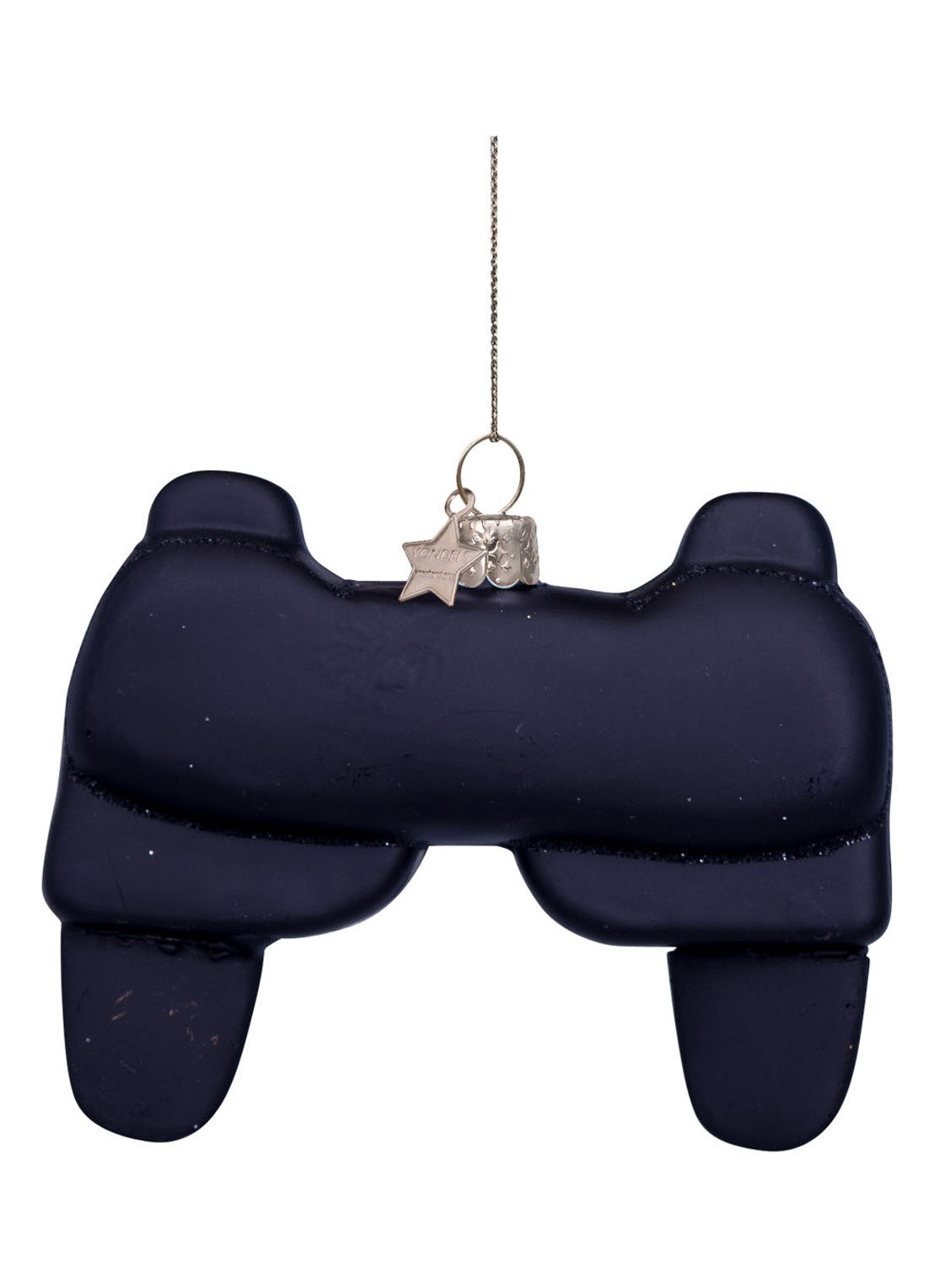 Vondels Controller kersthanger 8 cm - detail 4 zwart