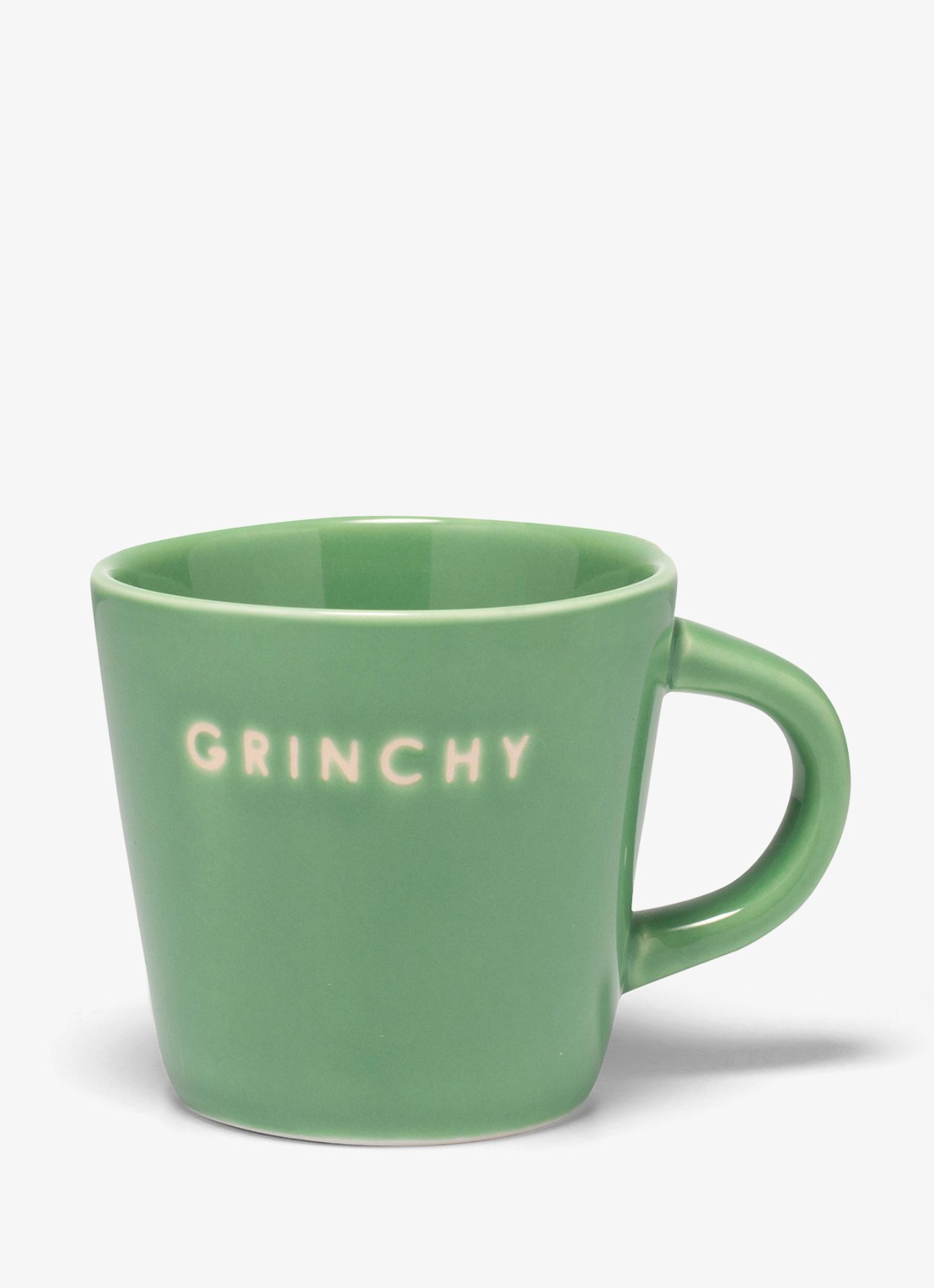 Vondels Grinchy espressokopje 8 cl - voorkant groen