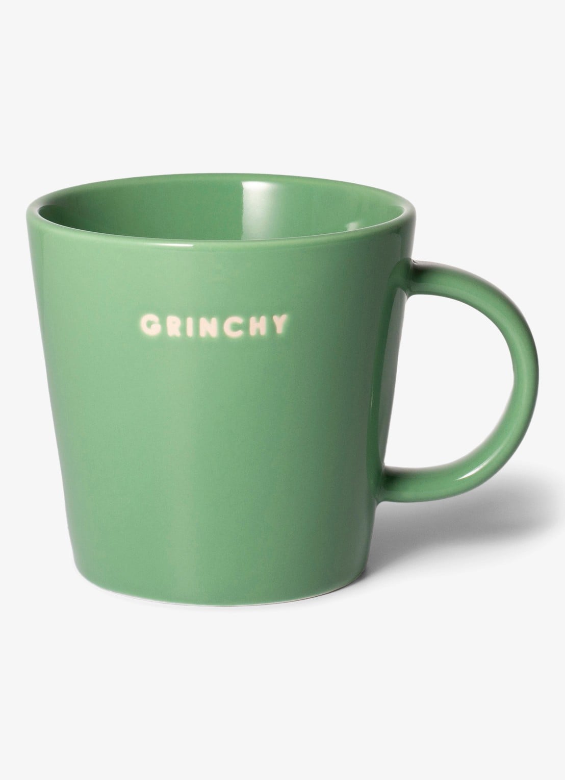 Vondels Grinchy mok 35 cl - voorkant groen