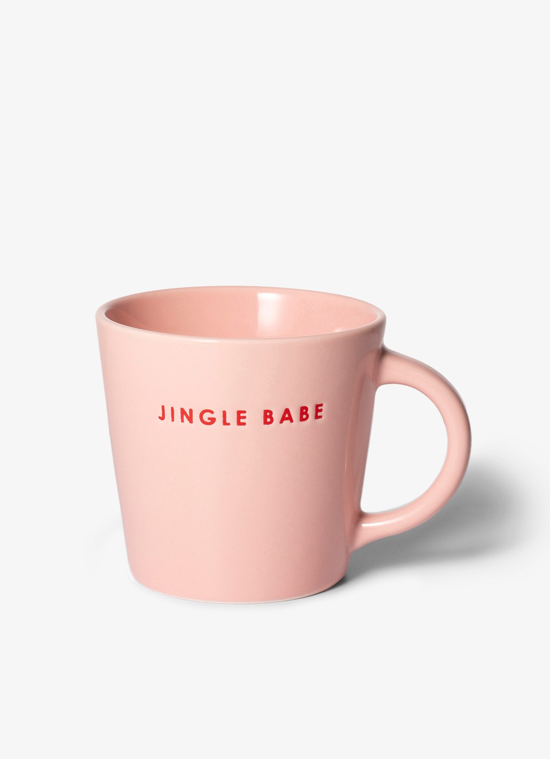 Vondels Jingle Babe mok 25 cl - voorkant lichtroze