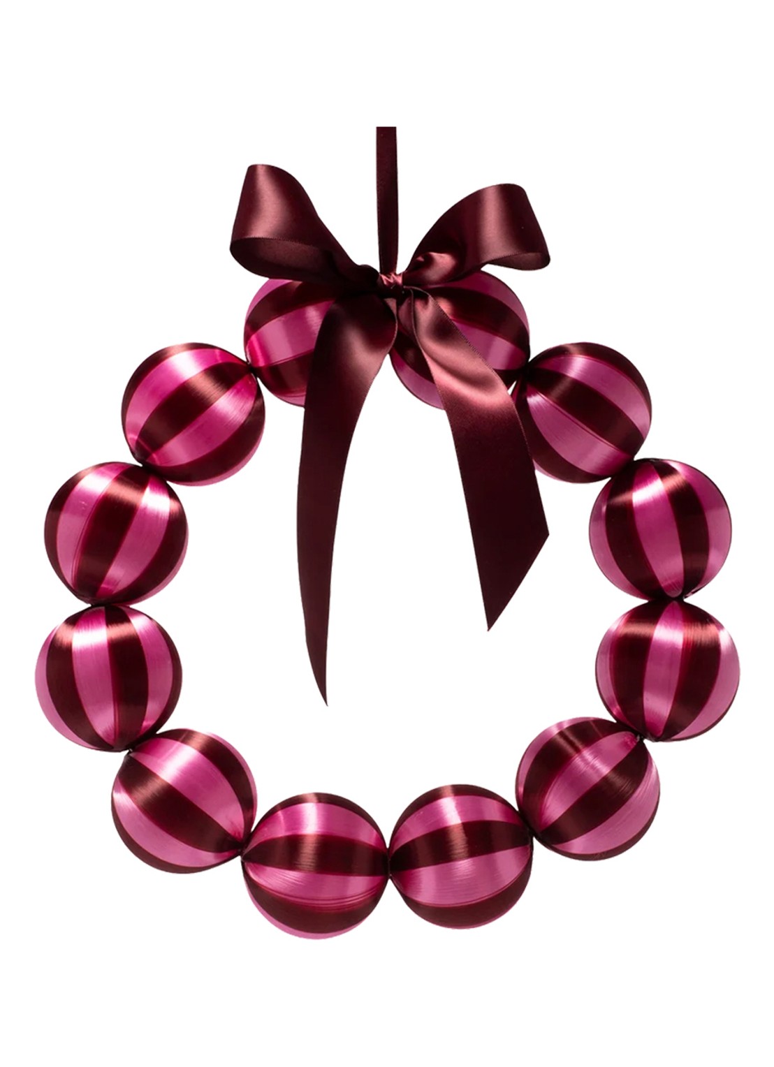 Vondels Kerstkrans 26,5 cm - voorkant 2 multicolor