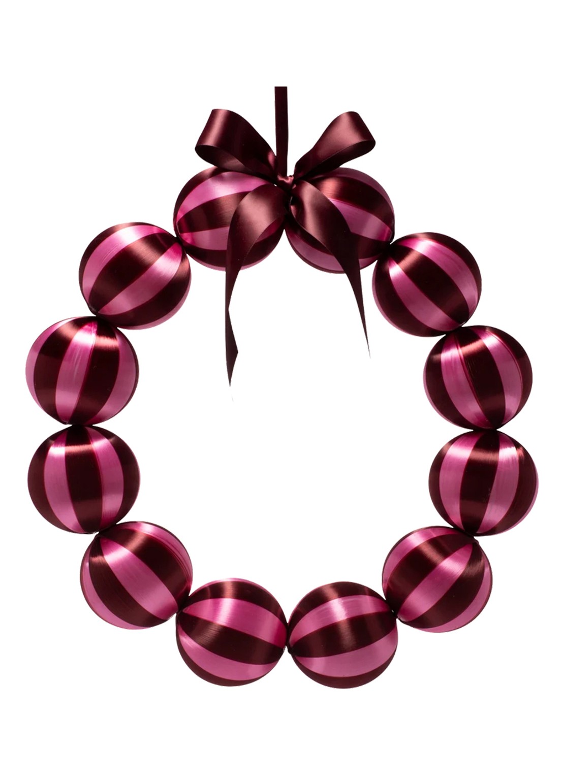 Vondels Kerstkrans 35,5 cm - voorkant 2 multicolor