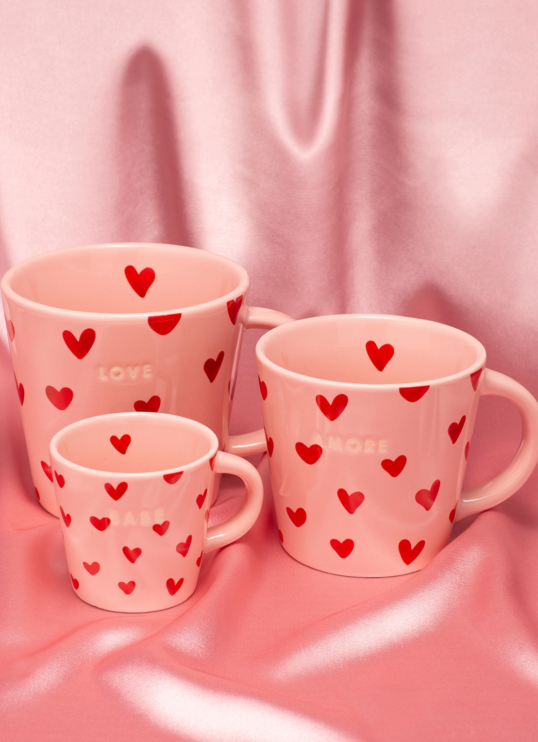 Vondels Love mok 35 cl - voorkant 2 roze