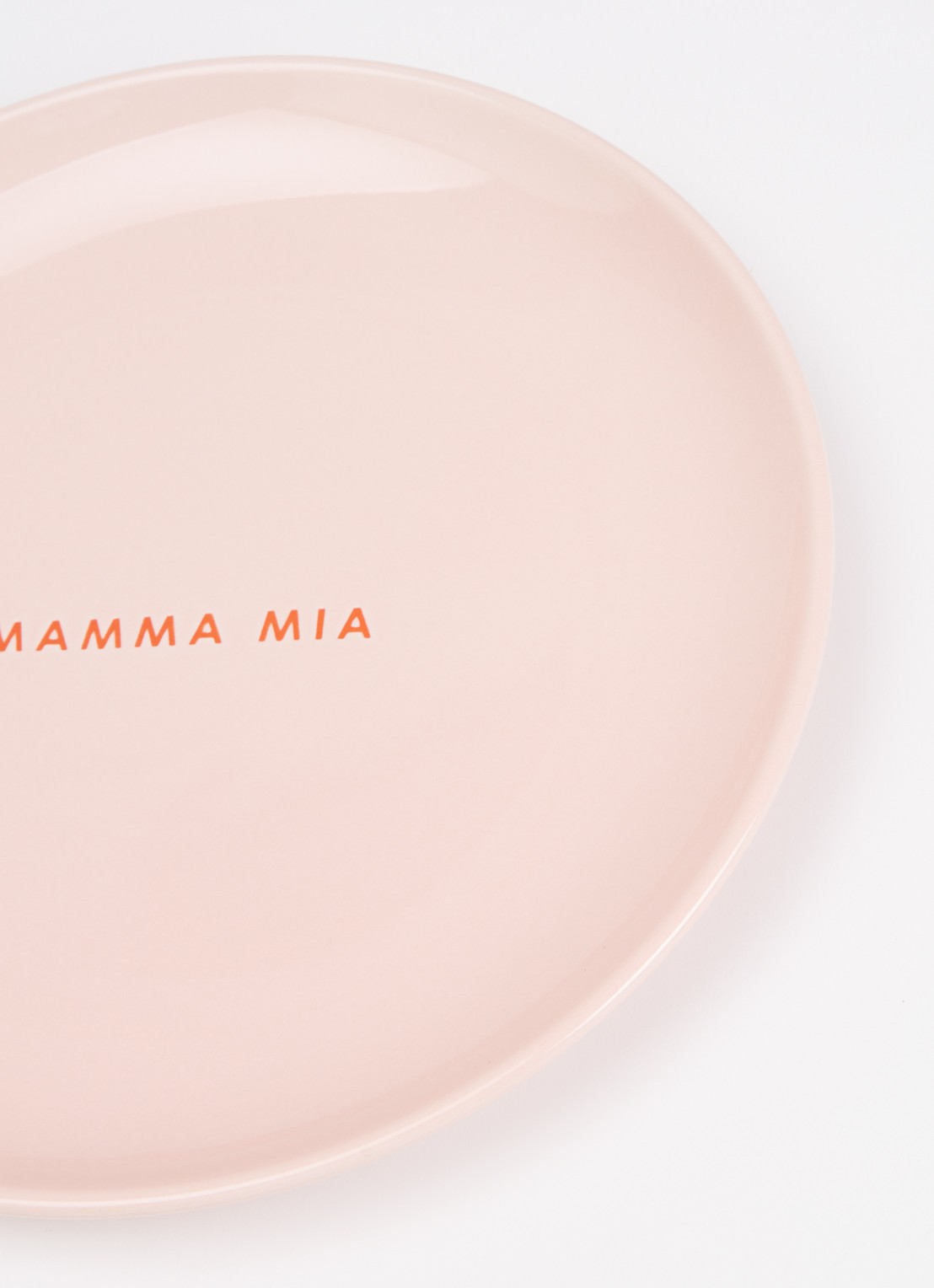 Vondels Mama Mia ontbijtbord 22 cm - detail 3 roze