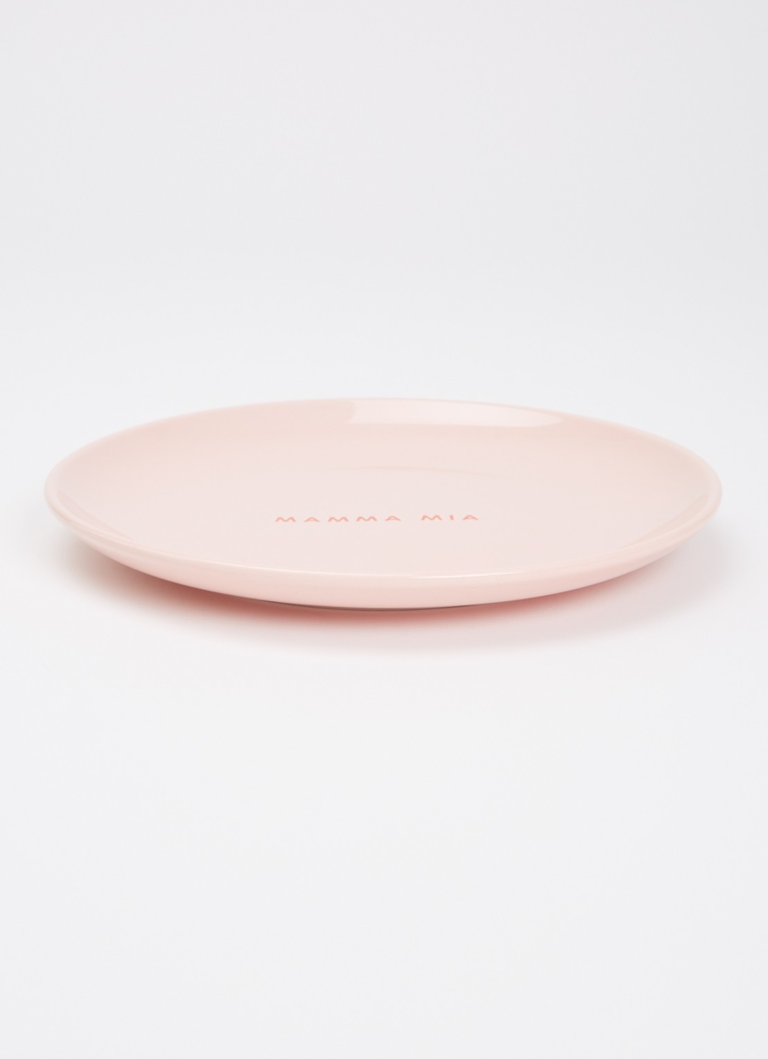 Vondels Mama Mia ontbijtbord 22 cm - voorkant 2 roze