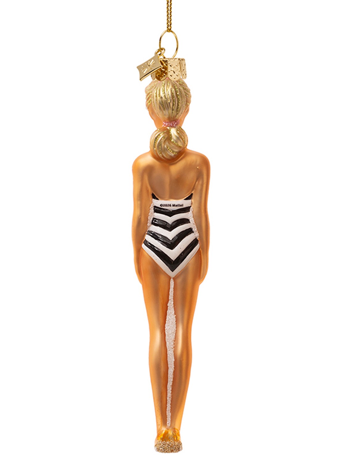 Vondels Originele Barbie Pop 1959 kersthanger 14 cm - detail multicolor