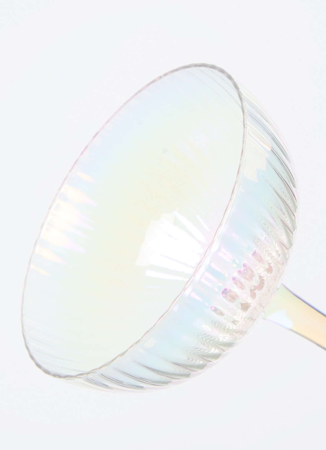 Vondels Ripple Luster champagne glas 15 cl set van 2 - detail 3 transparant