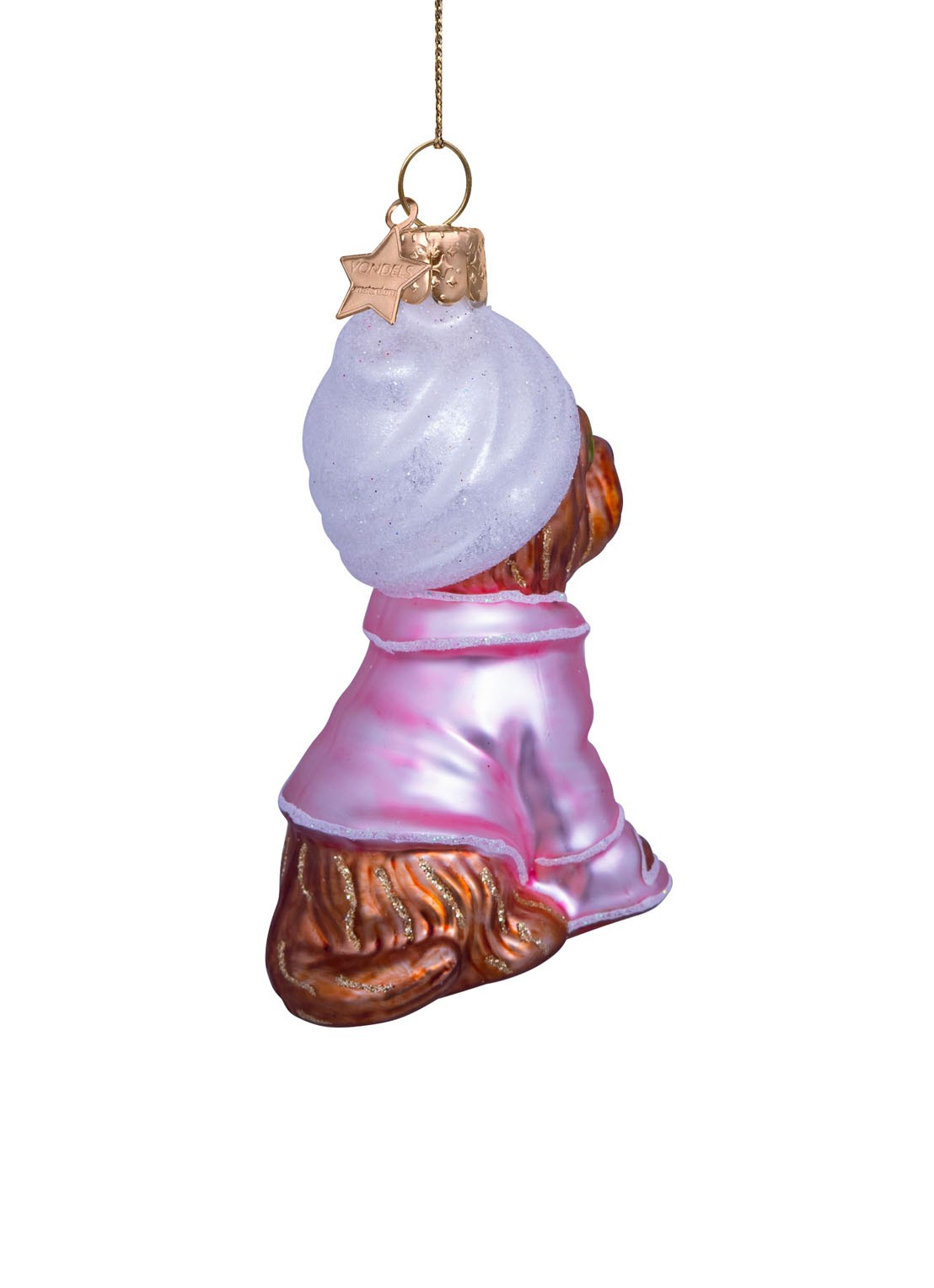 Vondels Selfcare hond 9 cm - detail 5 roze