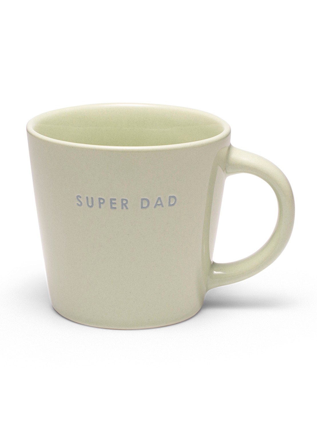 Vondels Super Dad kopje 25 cl - voorkant groen