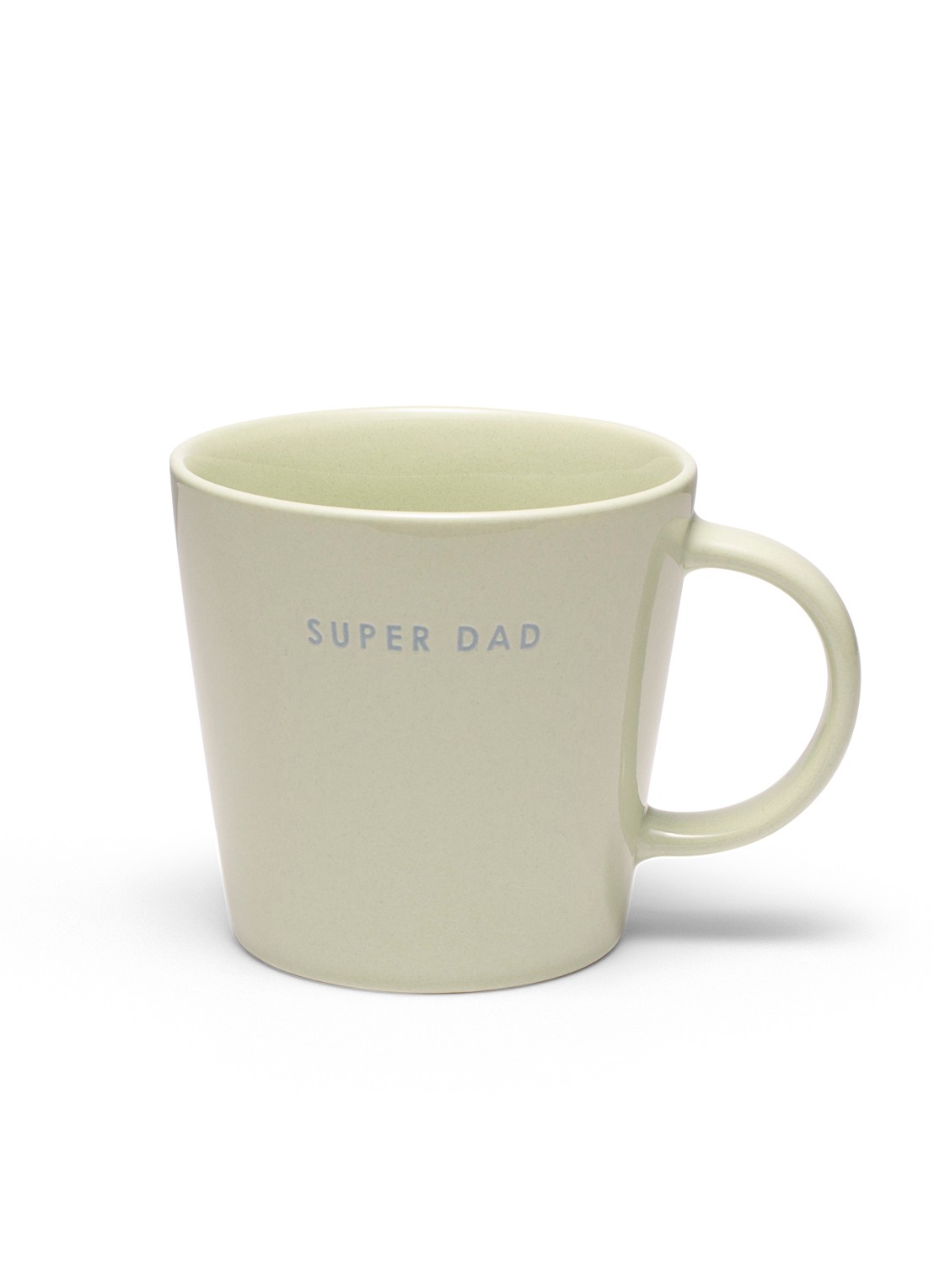Vondels Super Dad mok 35 cl - voorkant groen