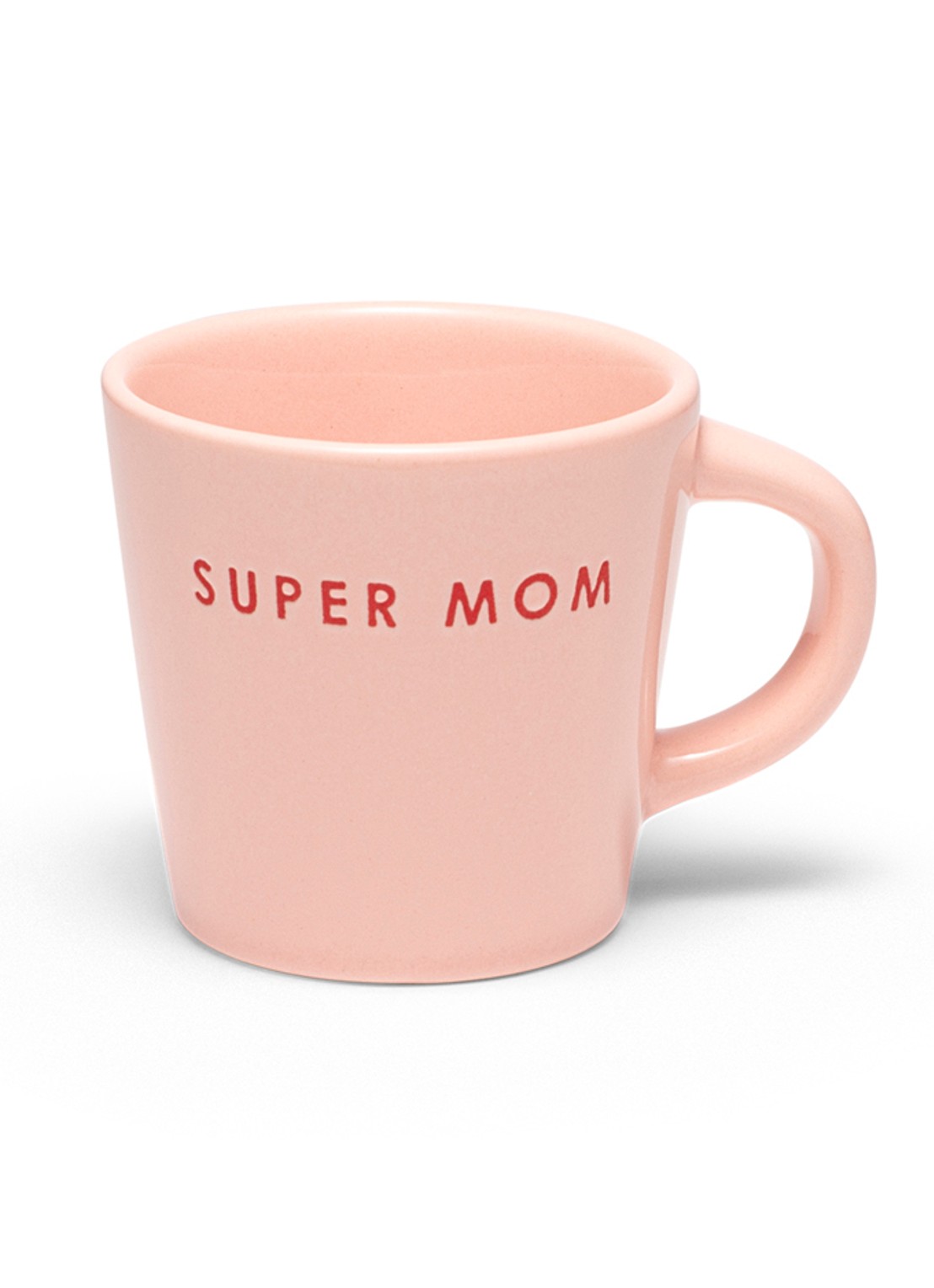 Vondels Super Mom espressokopje 8 cl - voorkant lichtroze