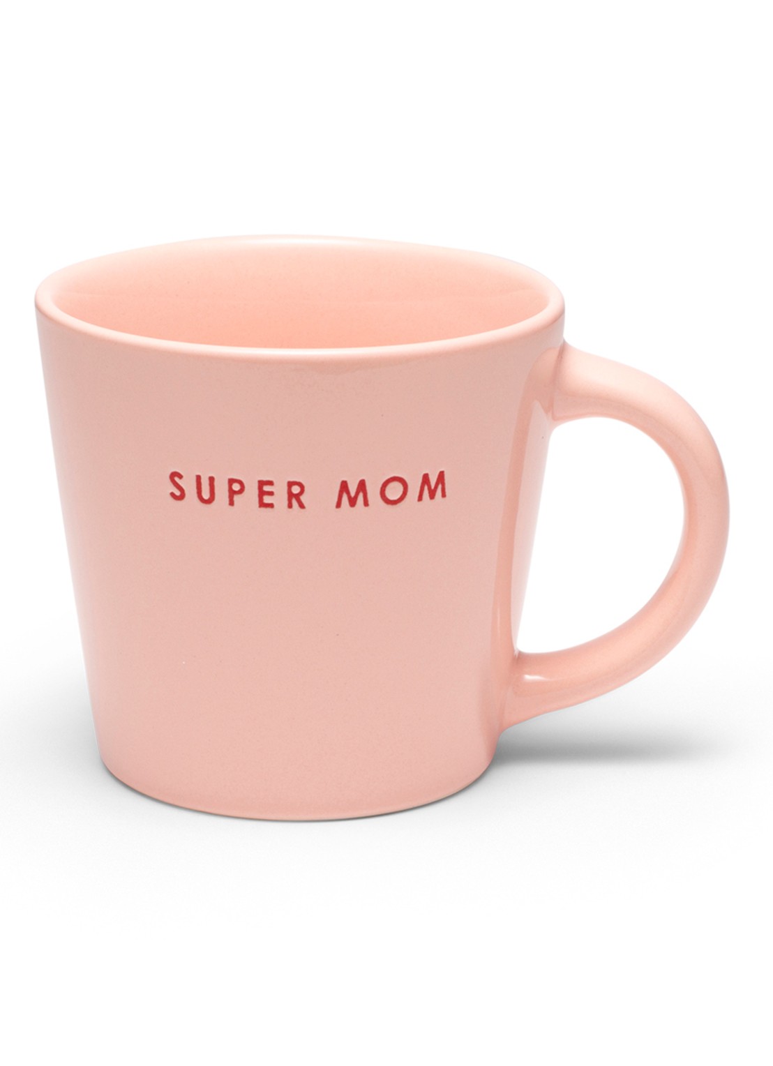 Vondels Super Mom kopje 25 cl - voorkant lichtroze