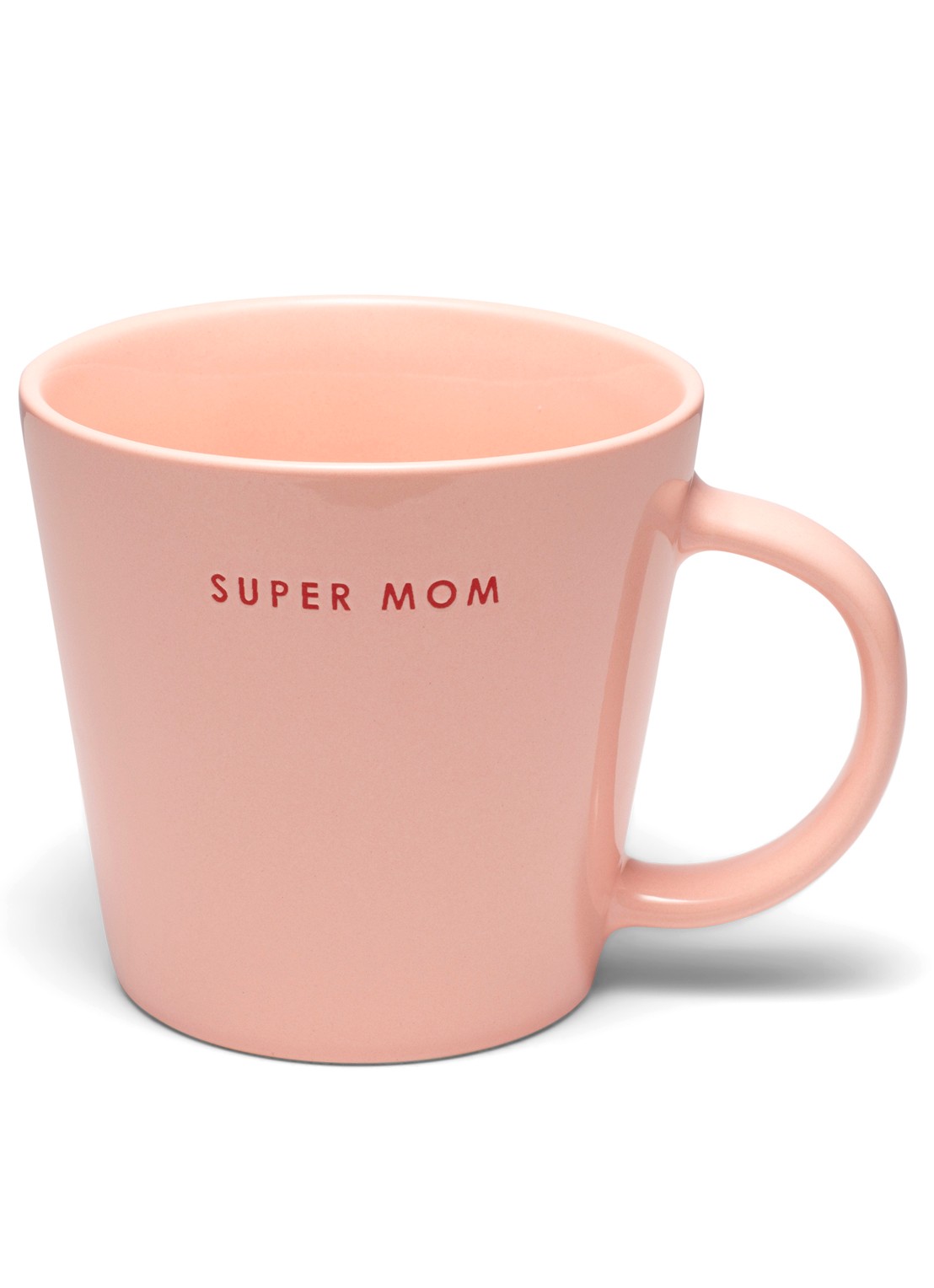 Vondels Super Mom mok 50 cl - voorkant lichtroze