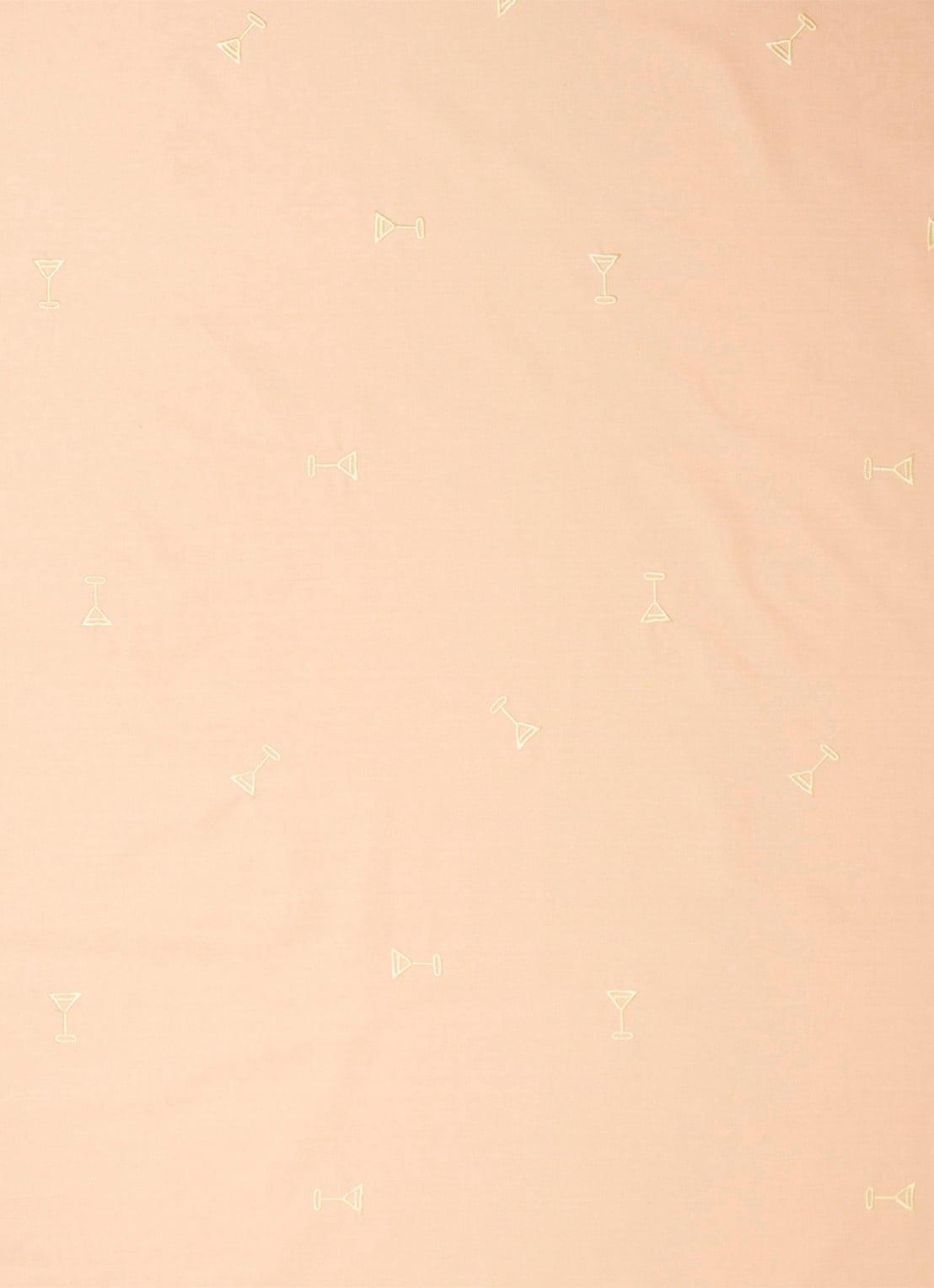 Vondels Tafelkleed in linnenblend met borduring 260 x 140 cm - voorkant 2 beige