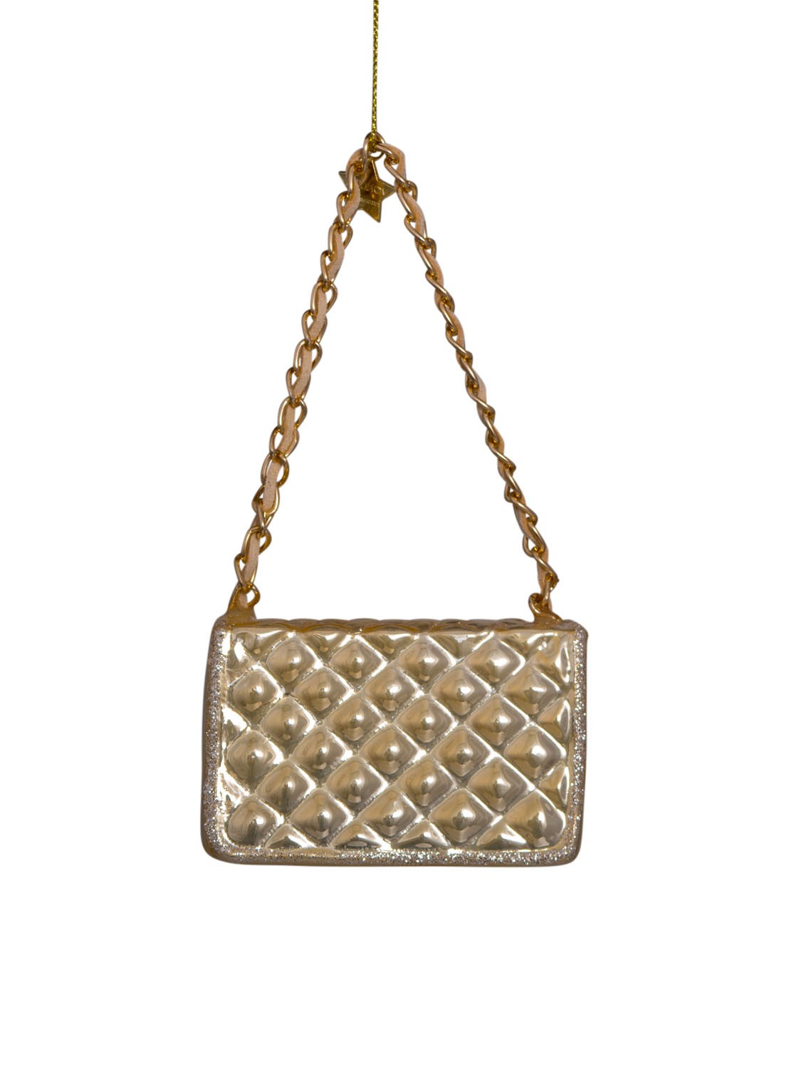 Vondels Tas kersthanger 5,5 cm - detail 3 goud