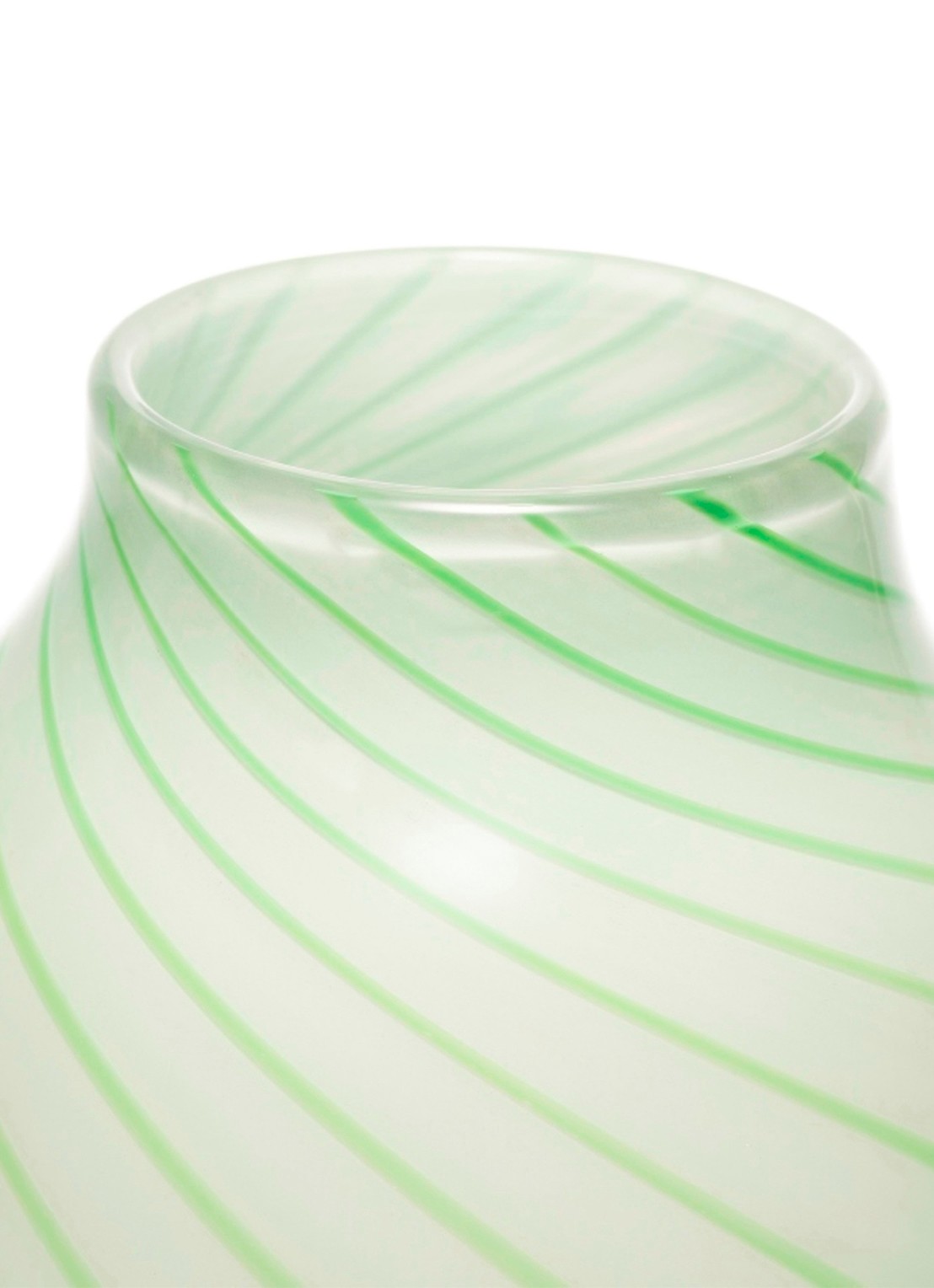Vondels Vaas 38 cm - detail mint