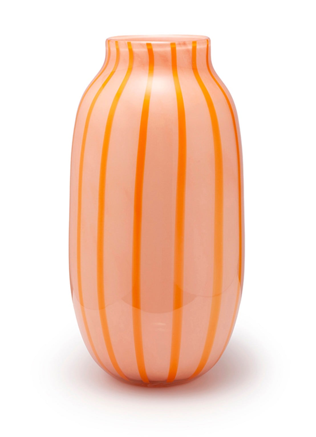 Vondels Vaas 38 cm - voorkant oranje