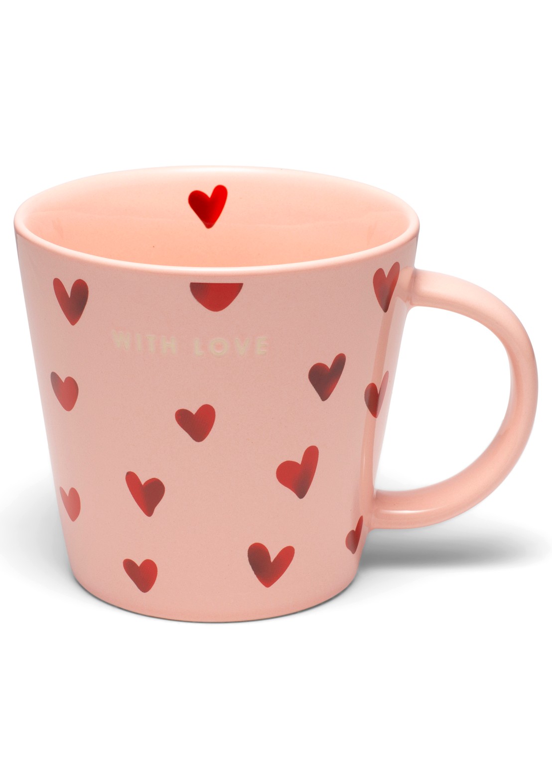 Vondels With Love mok 50 cl - voorkant roze