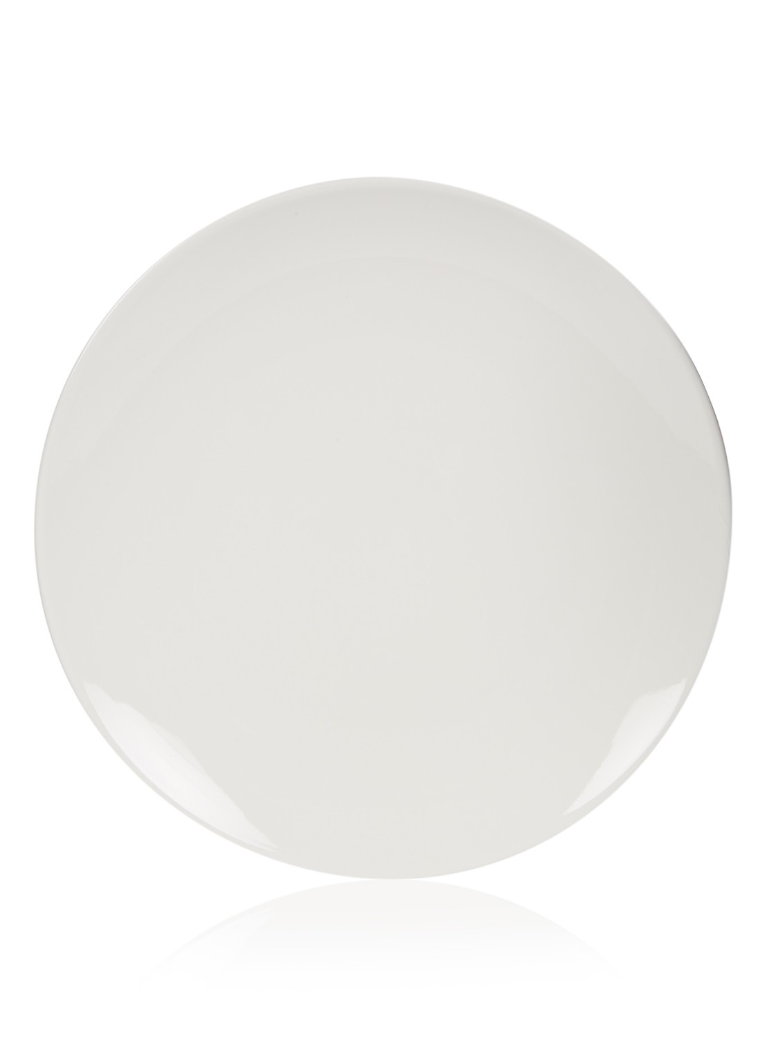 vtwonen Basic dinerbord 25,5 cm - voorkant gebroken wit