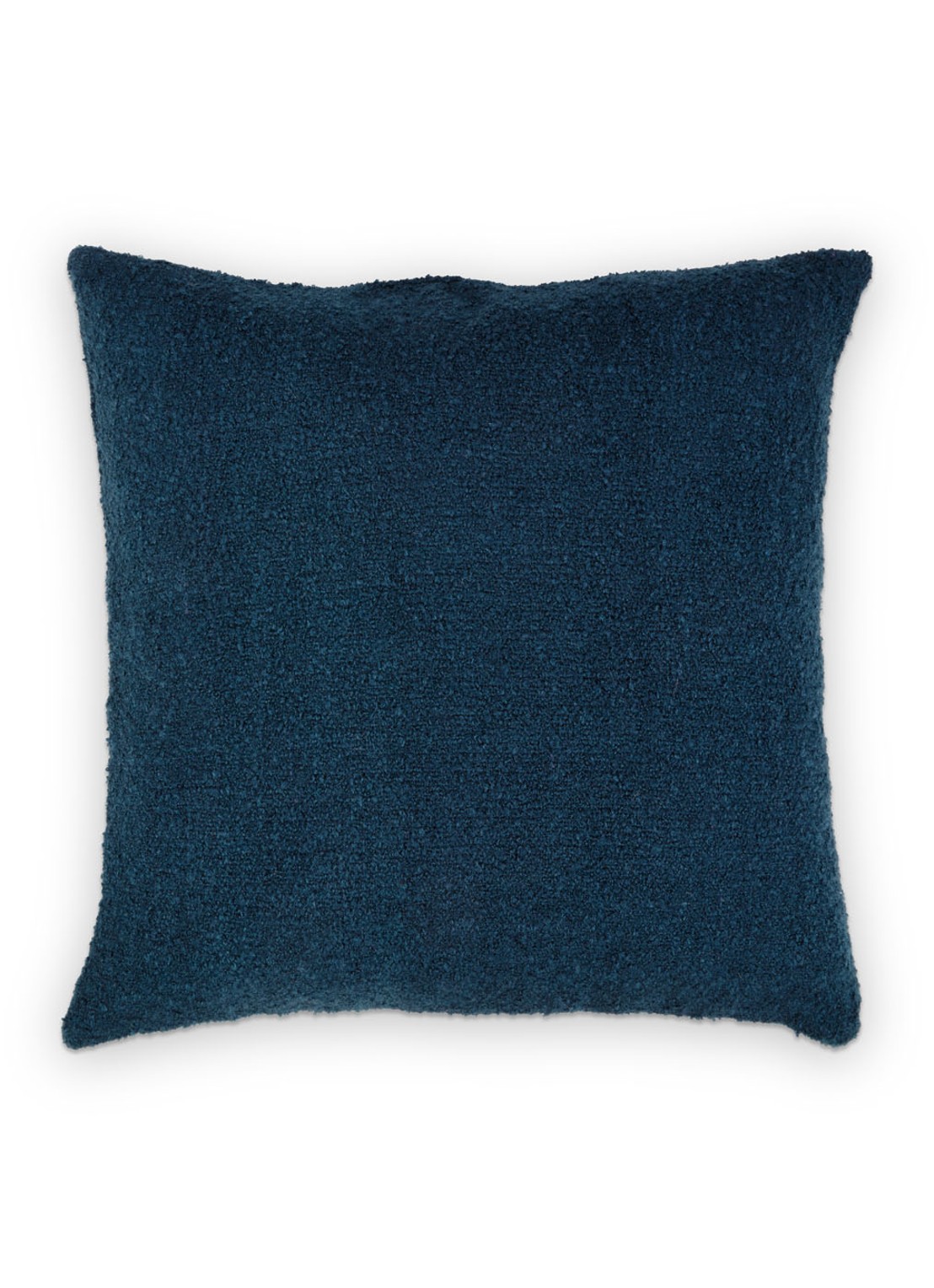 vtwonen Boucle sierkussen 50 x 50 cm - voorkant blauw