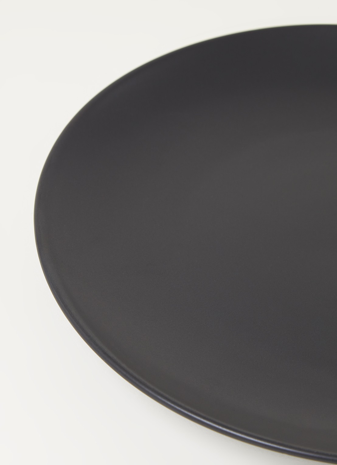 vtwonen Dinerbord 25,5 cm - detail 3 zwart