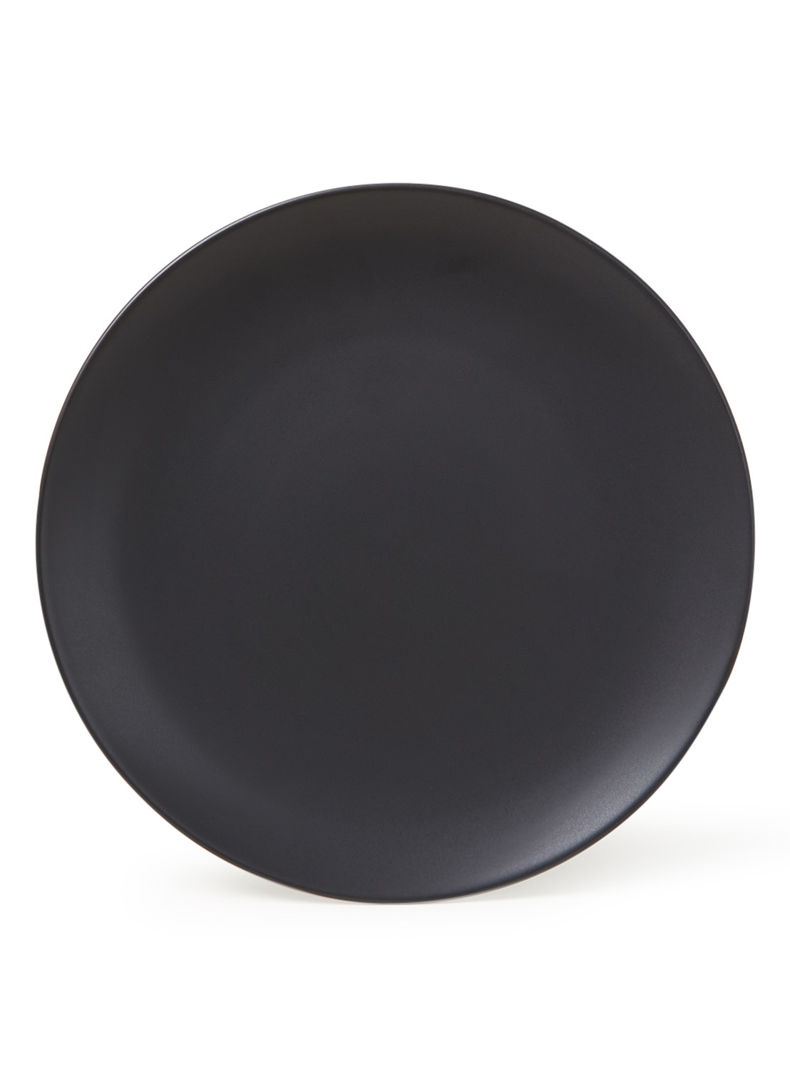vtwonen Dinerbord 25,5 cm - voorkant zwart