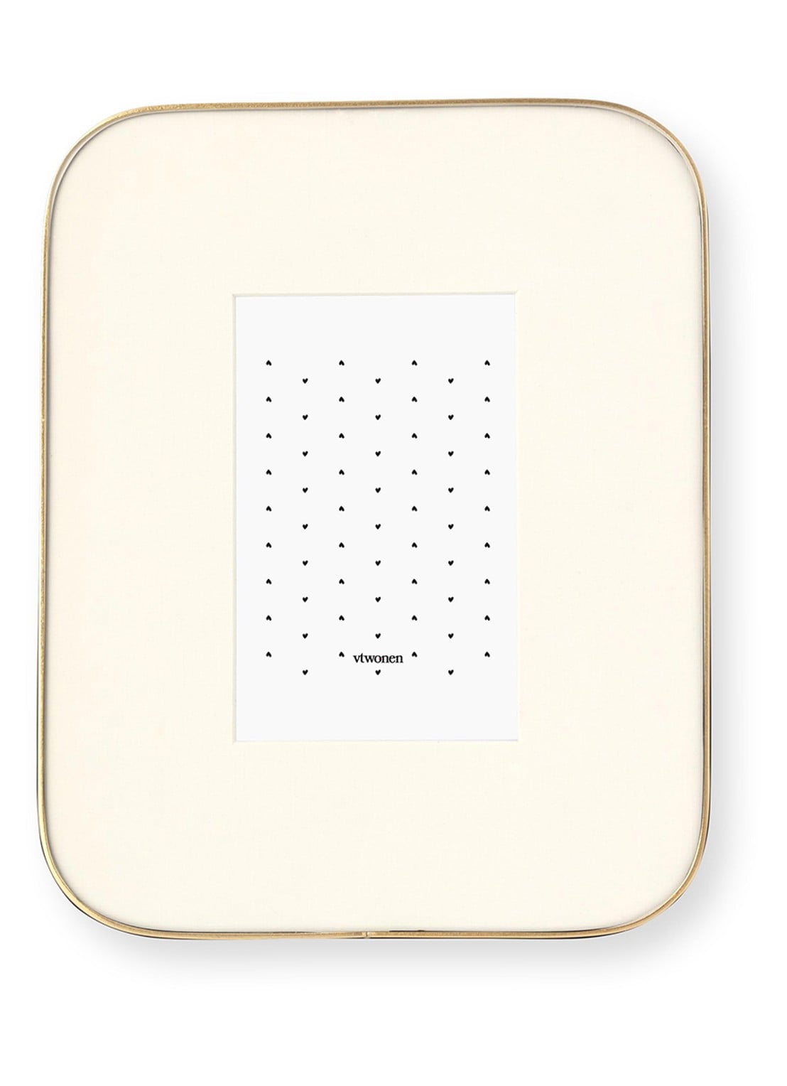 vtwonen Fotolijst 26,5 x 21 cm - voorkant 3 goud