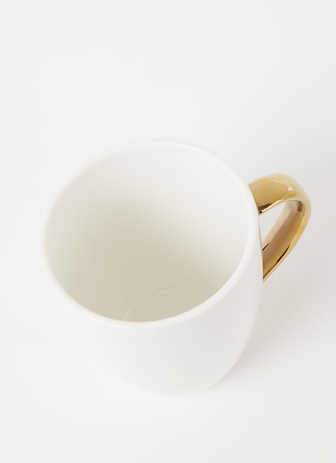 vtwonen Gold kopje 25 cl - detail 3 wit