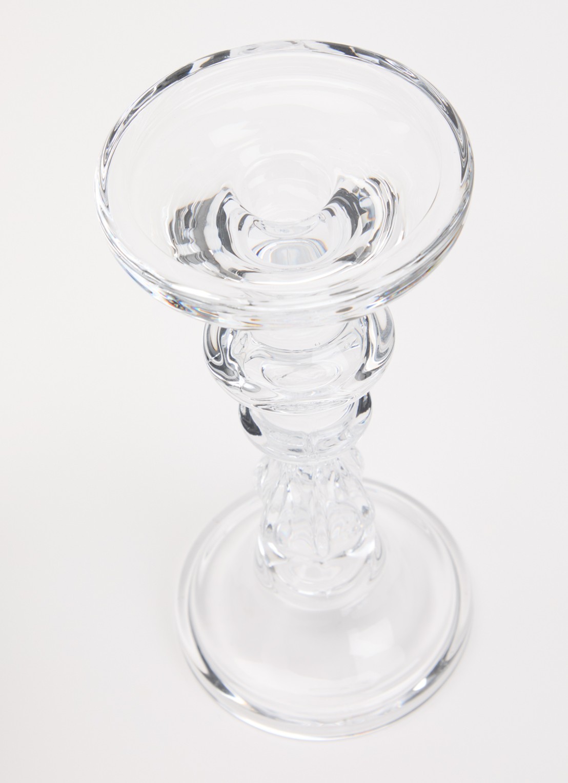 vtwonen Kandelaar 21 cm - voorkant 2 transparant