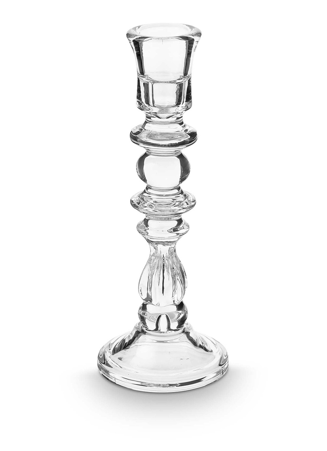 vtwonen Kandelaar 26 cm - voorkant 5 transparant