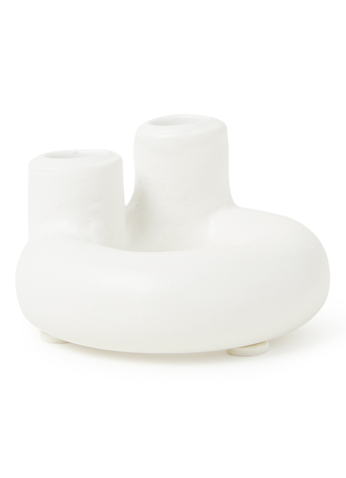 vtwonen mix kandelaar 12 cm - voorkant wit